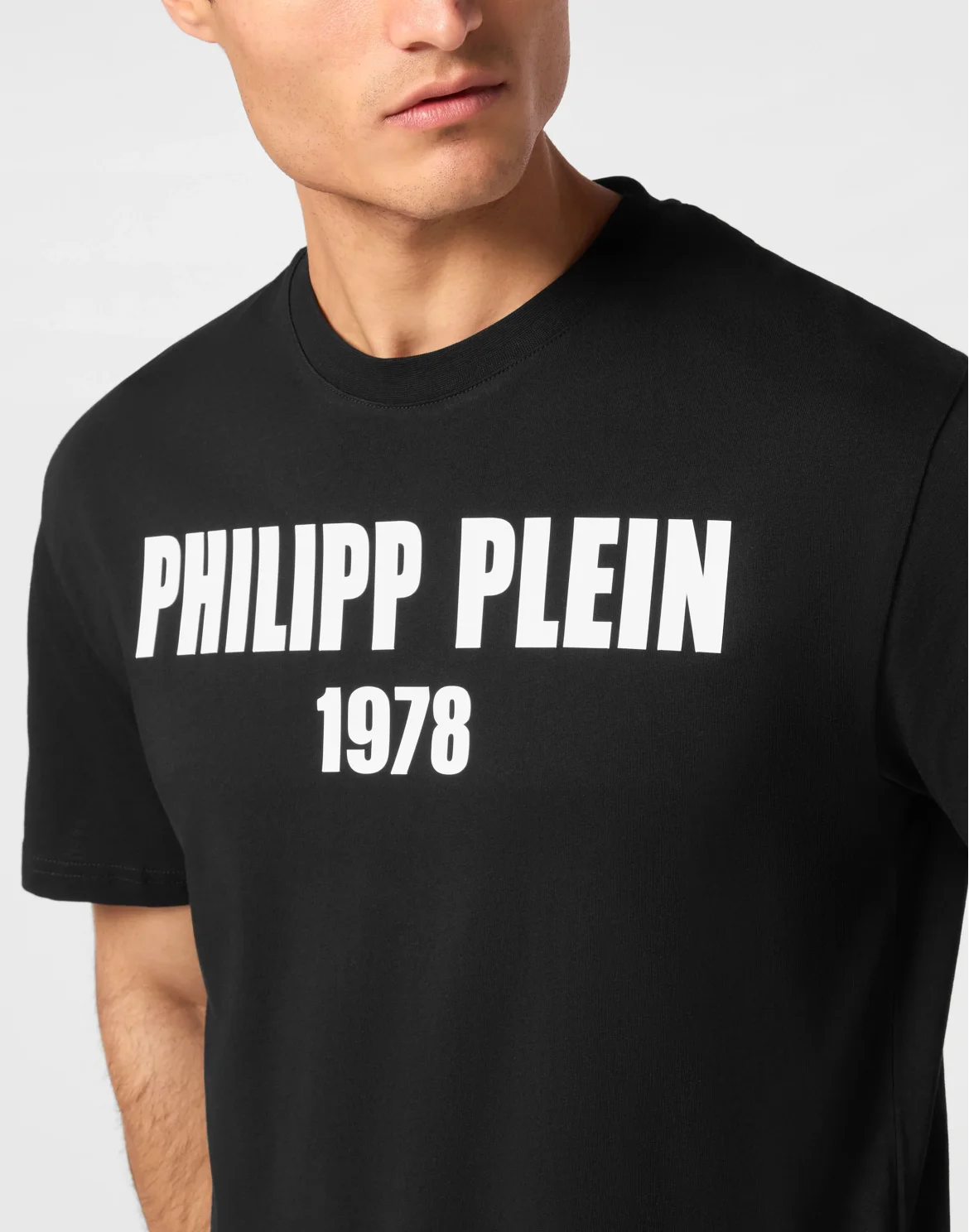 Round Neck T-Shirt 1978, цвет: Черный
