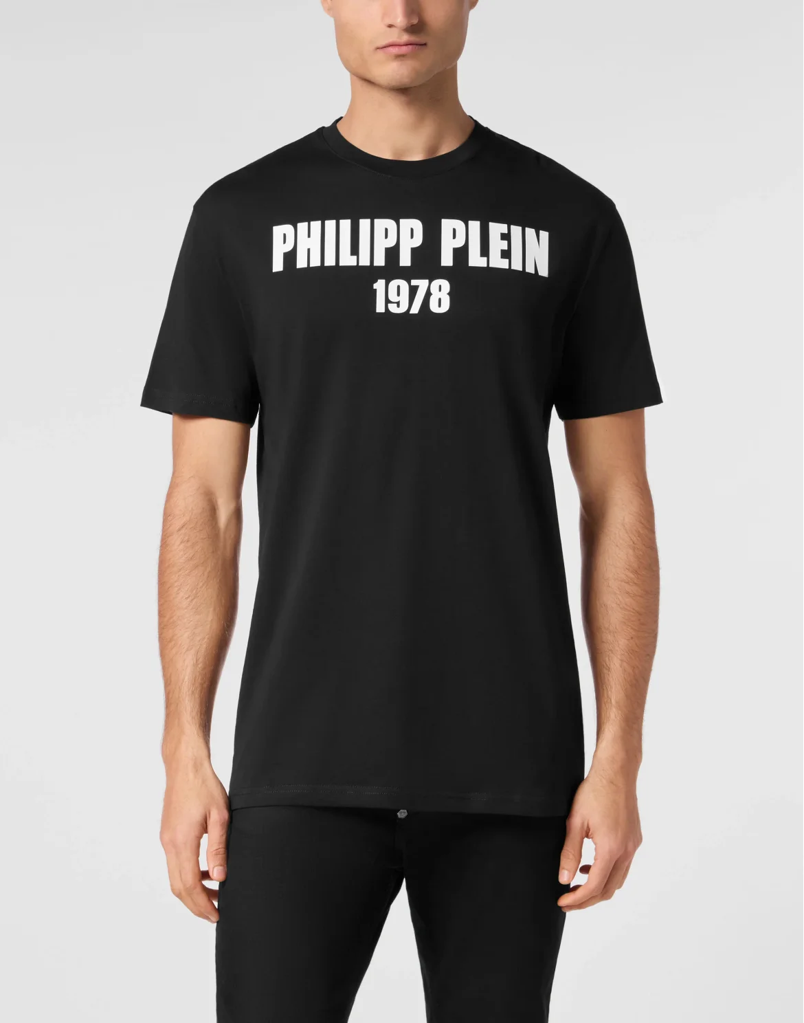Round Neck T-Shirt 1978, цвет: Черный