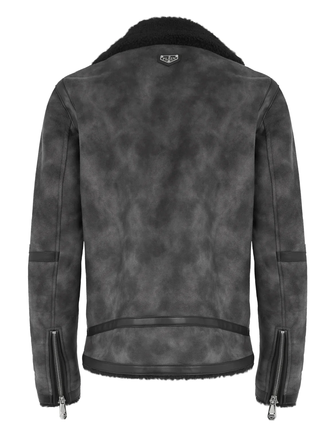 Eco Shearling Jacket, цвет: Черный