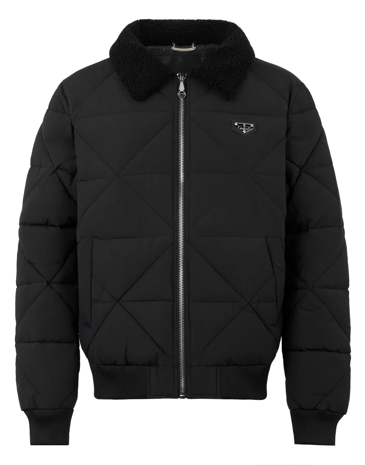 Nylon Down Jacket, цвет: Черный
