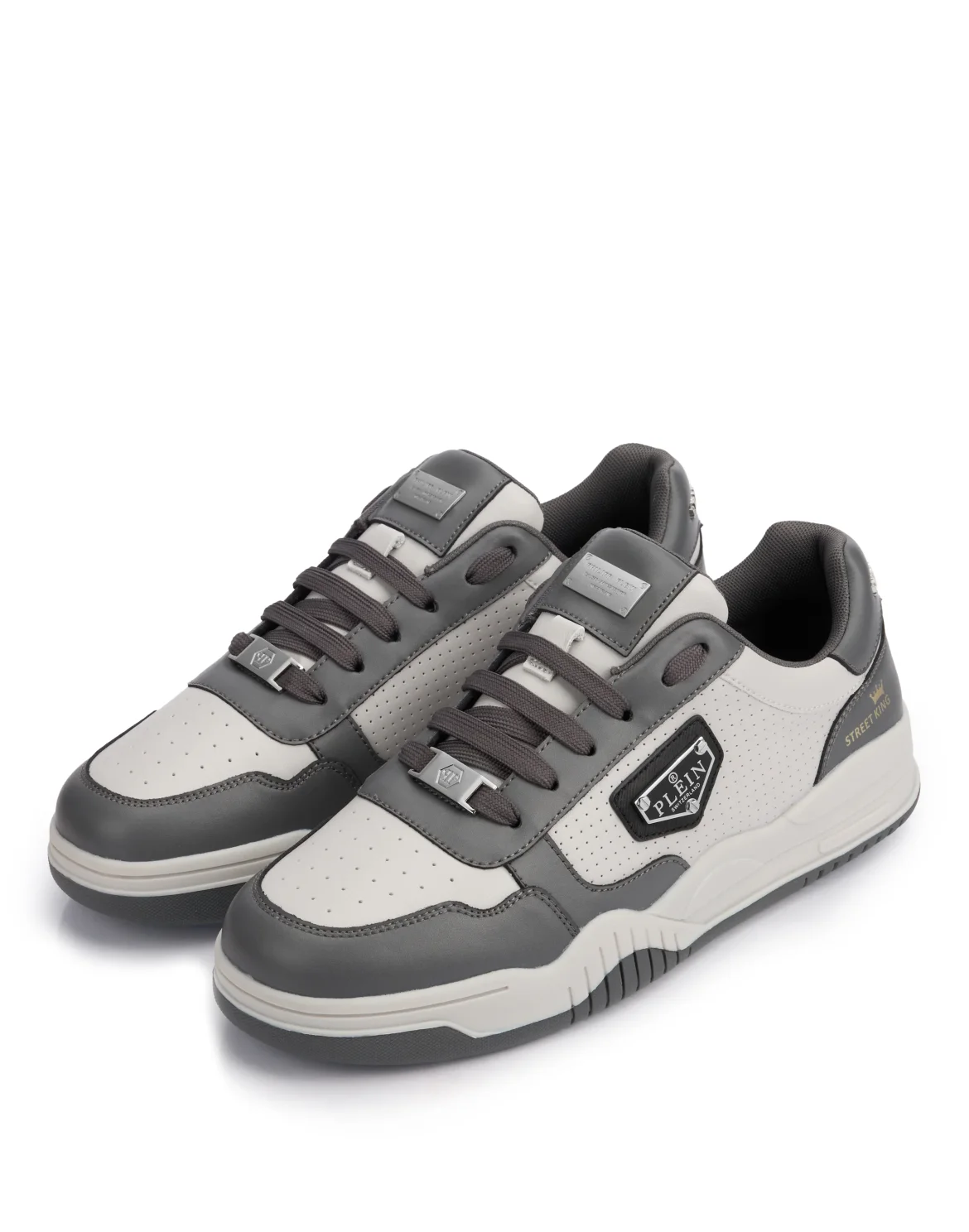 Low-Top Sneakers STREET KING, цвет: Серый