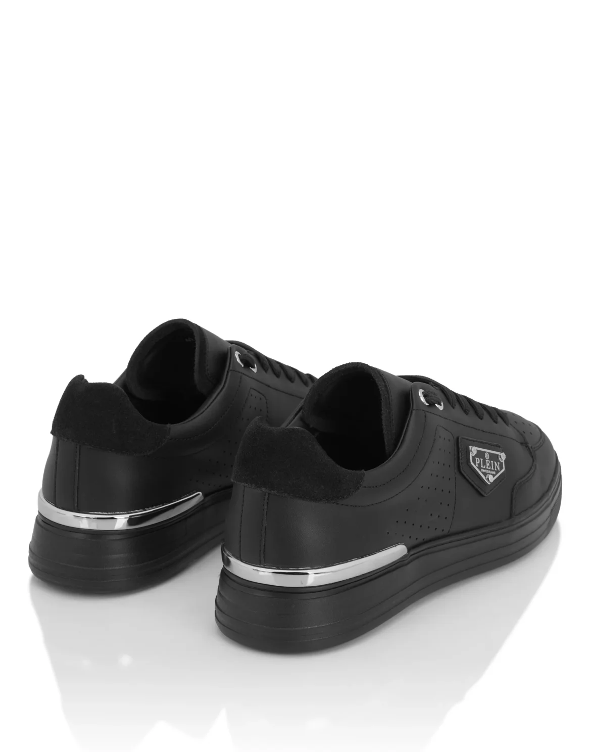 Low-Top Sneakers Triangle, цвет: Черный