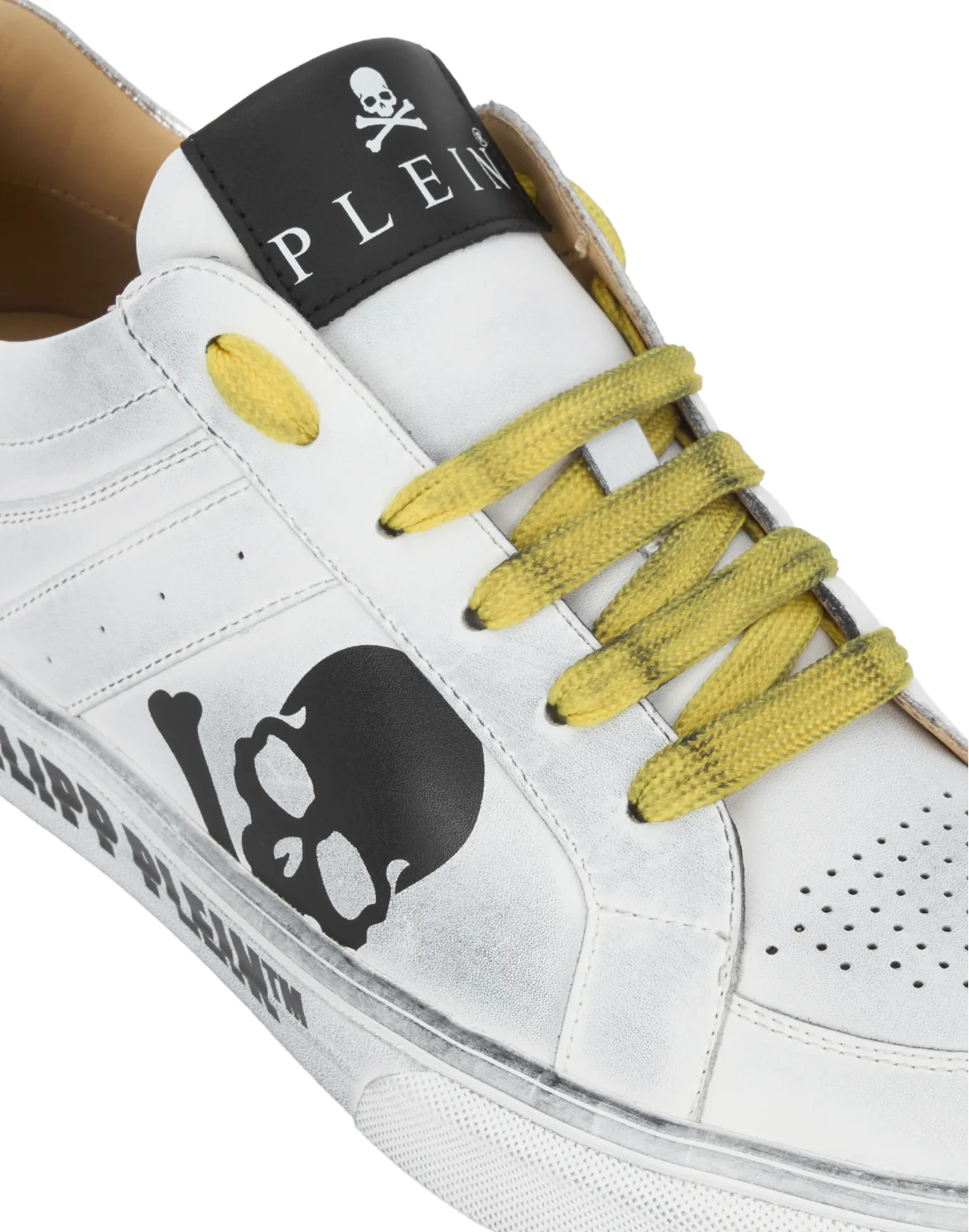 Leather Low-Top Sneakers Retrokickz TM, цвет: Белый