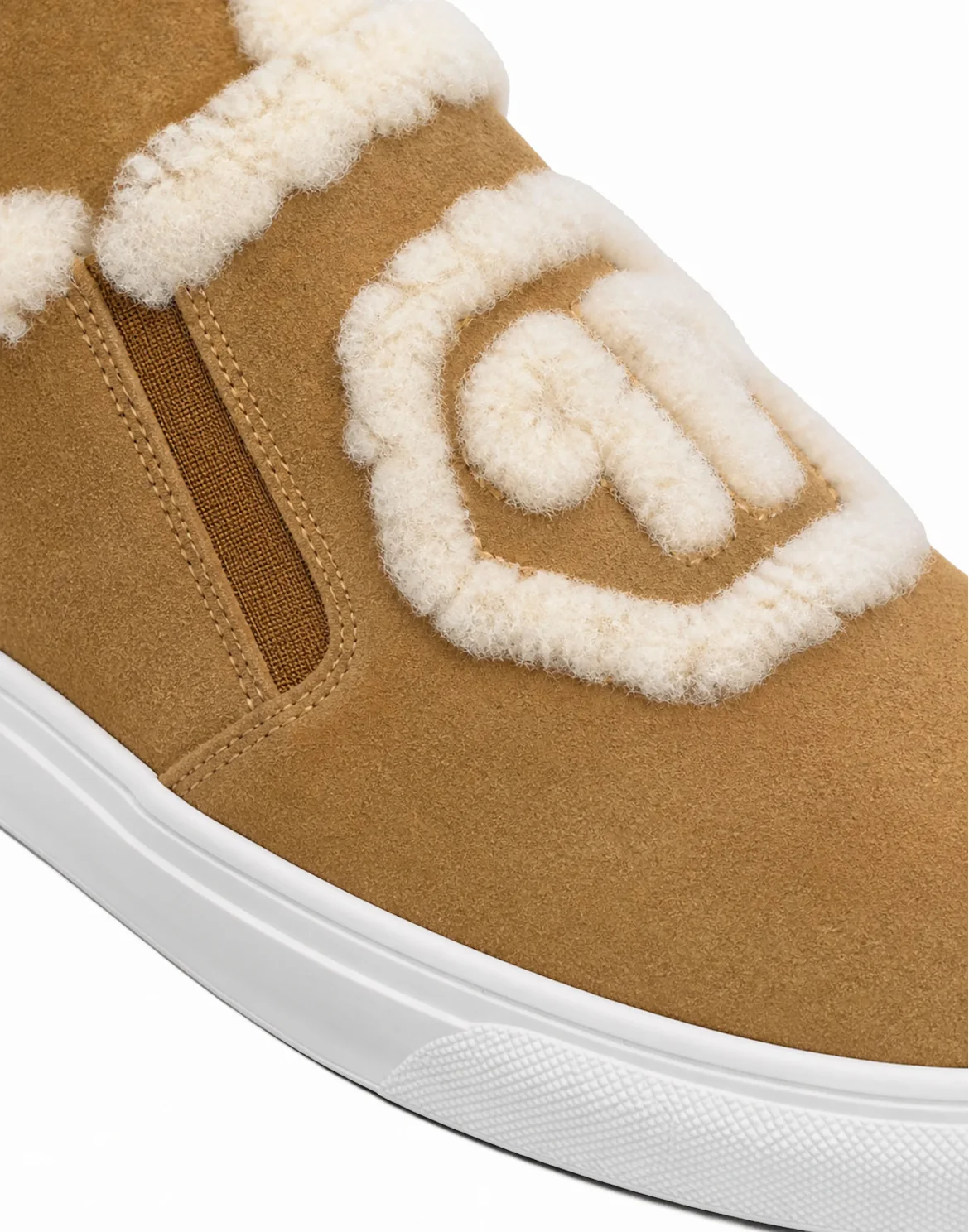 Suede Low-Top Boots Montone Hexagon, цвет: Бежевый