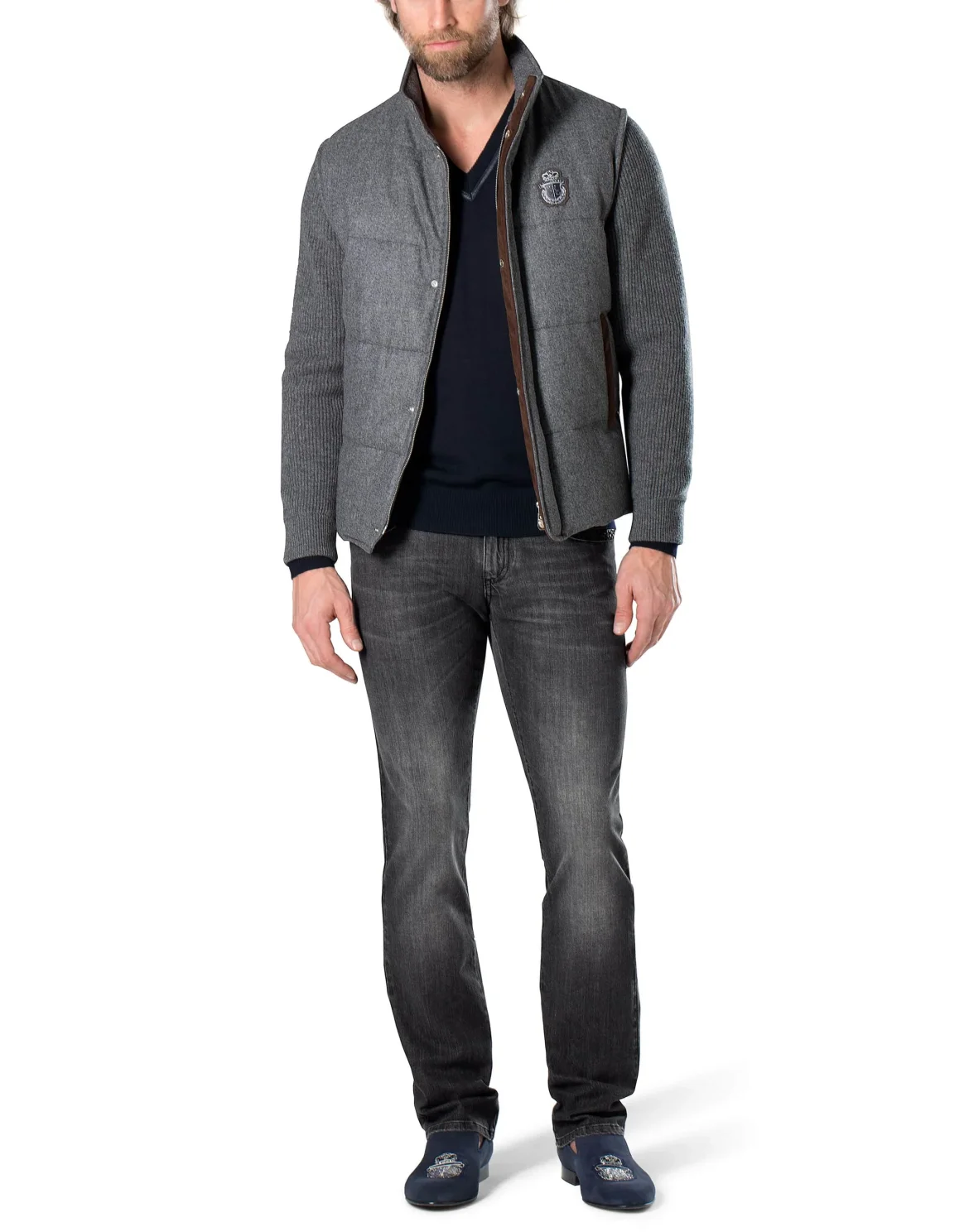 Slim Fit "Derby", цвет: Черный