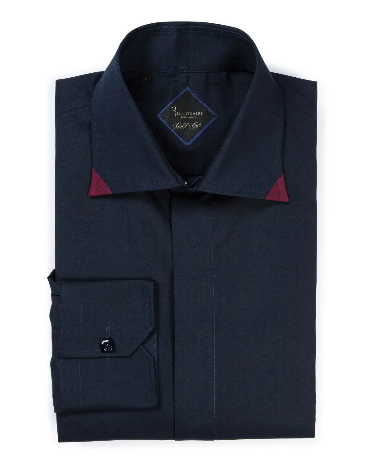 Shirt Gold Cut LS "Theater", цвет: Синий