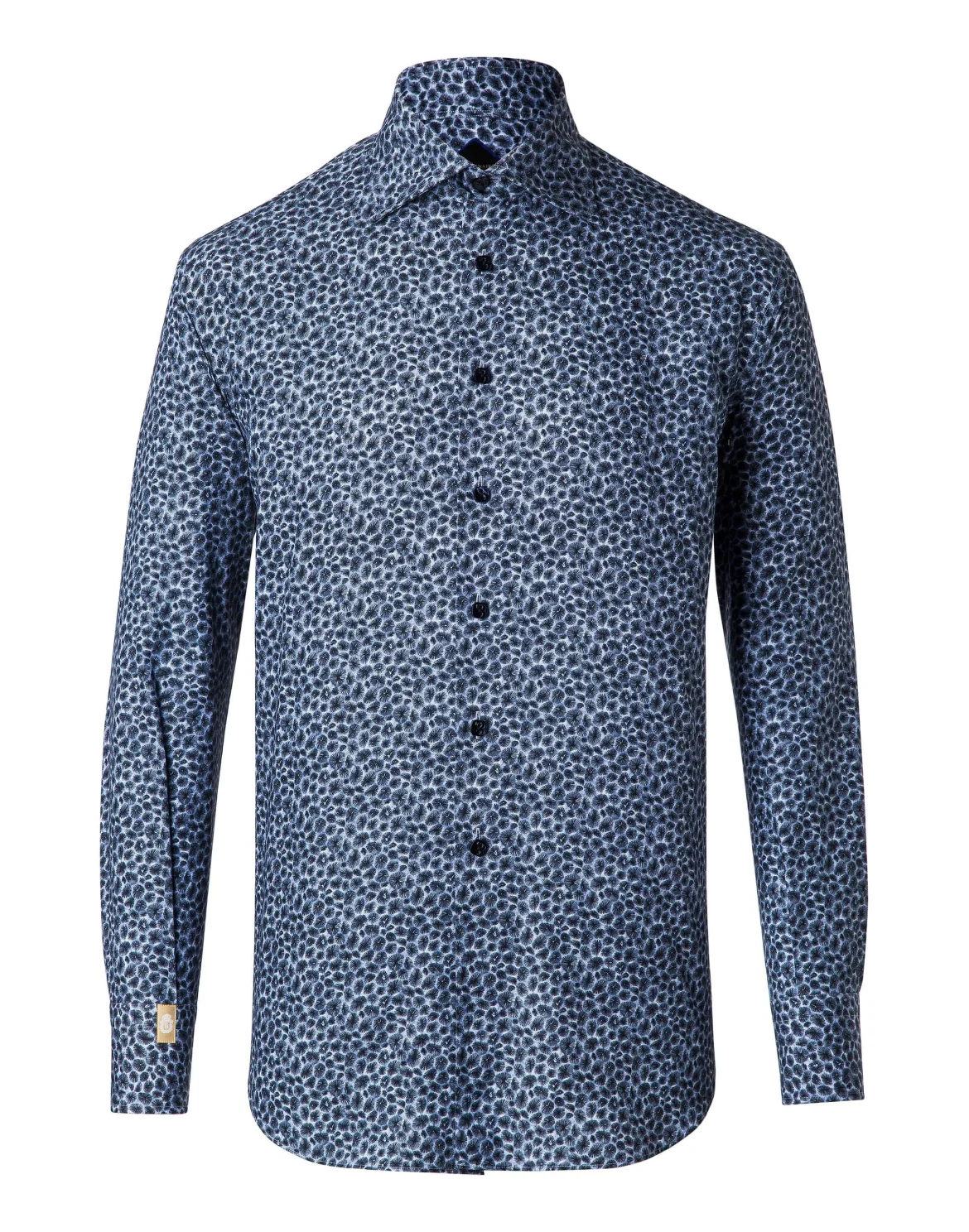 Shirt Gold cut LS "Pensee", цвет: Голубой