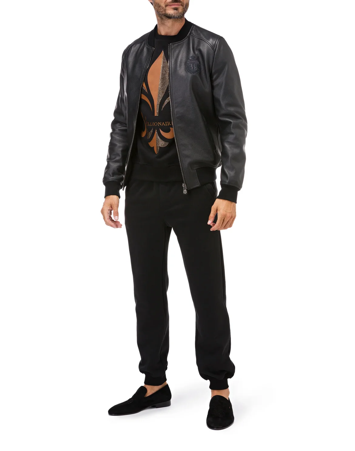 Jogging Trousers Lion, цвет: Черный