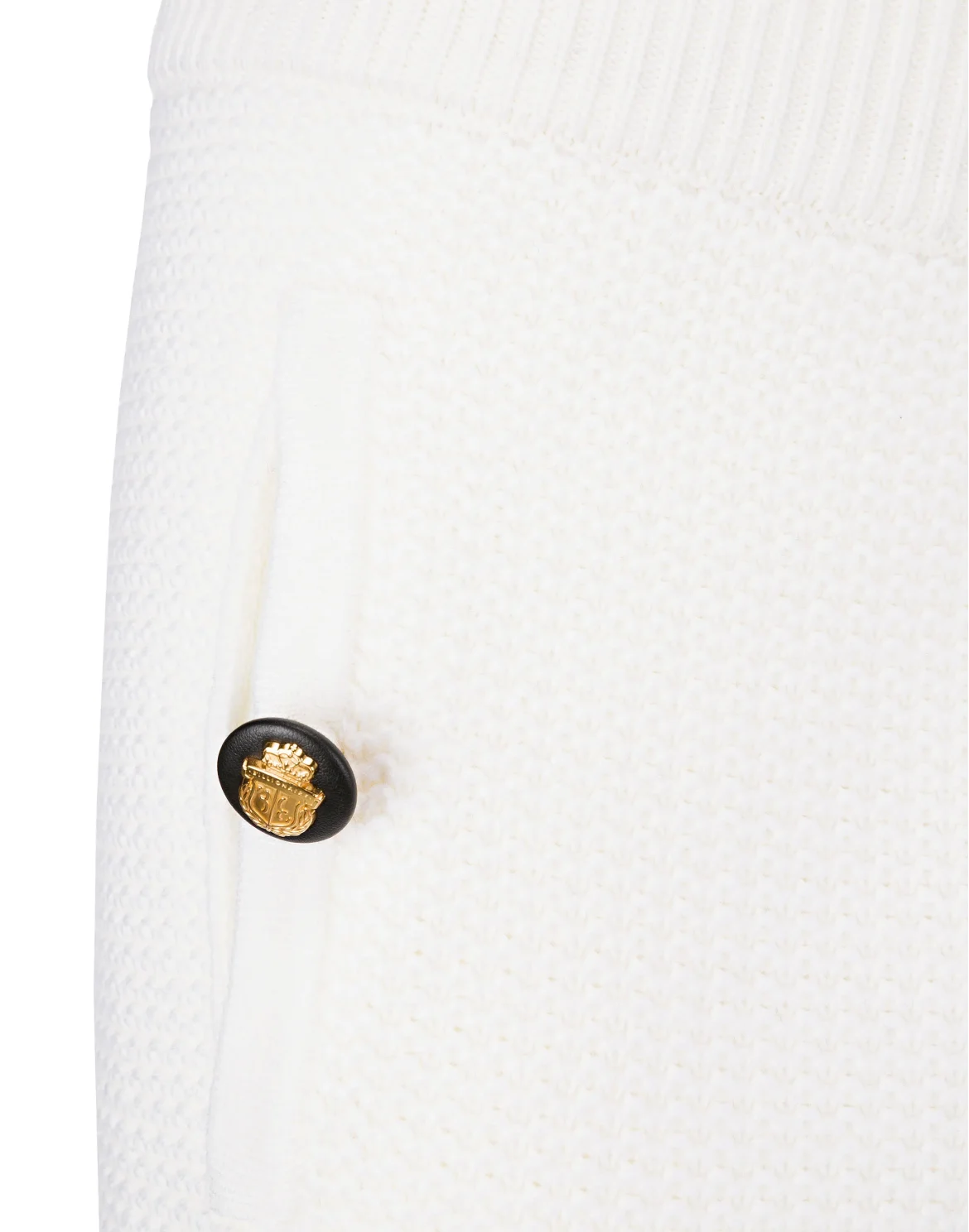 Knit Jogging Trousers Crest, цвет: Белый