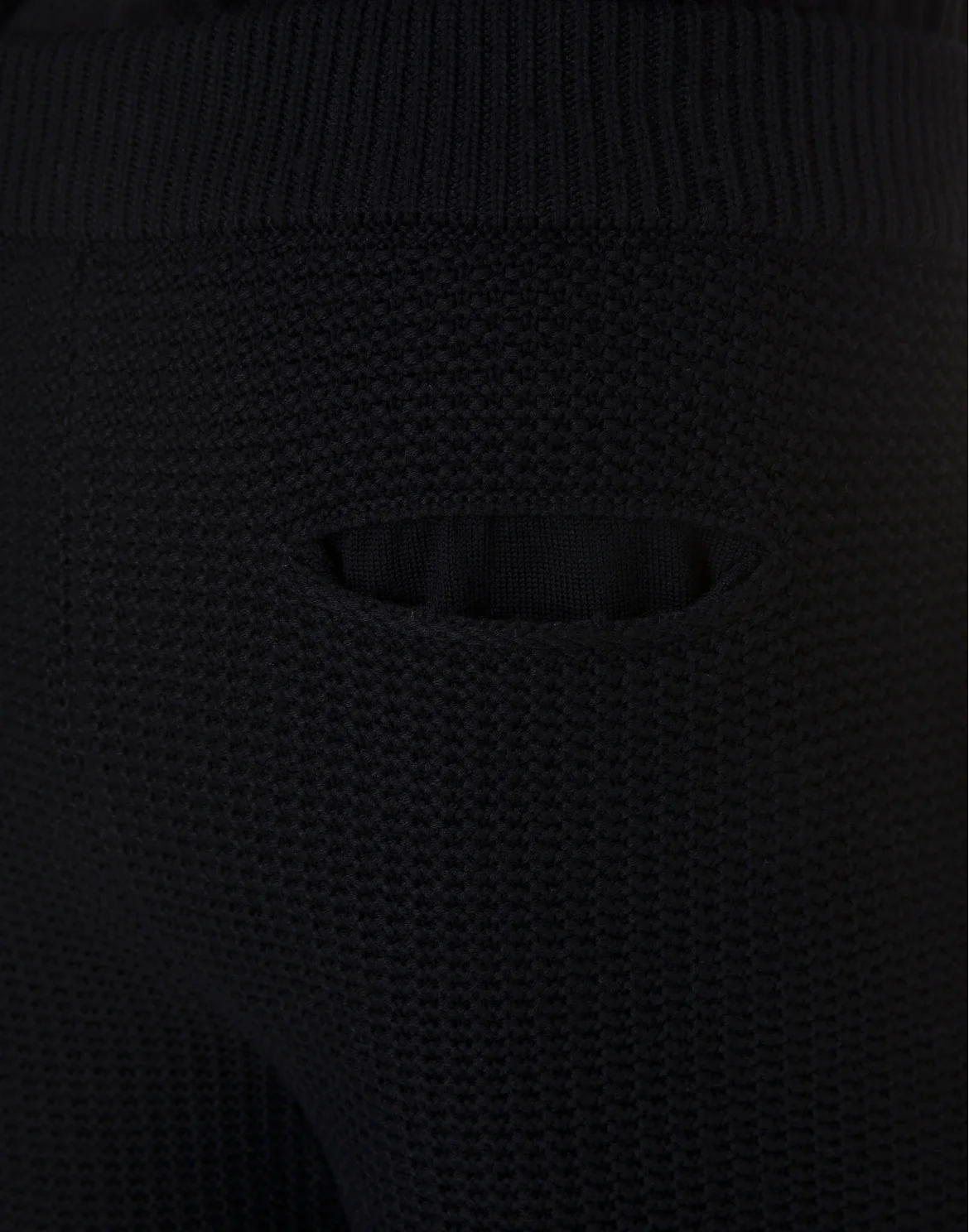 Knit Jogging Trousers Crest, цвет: Черный