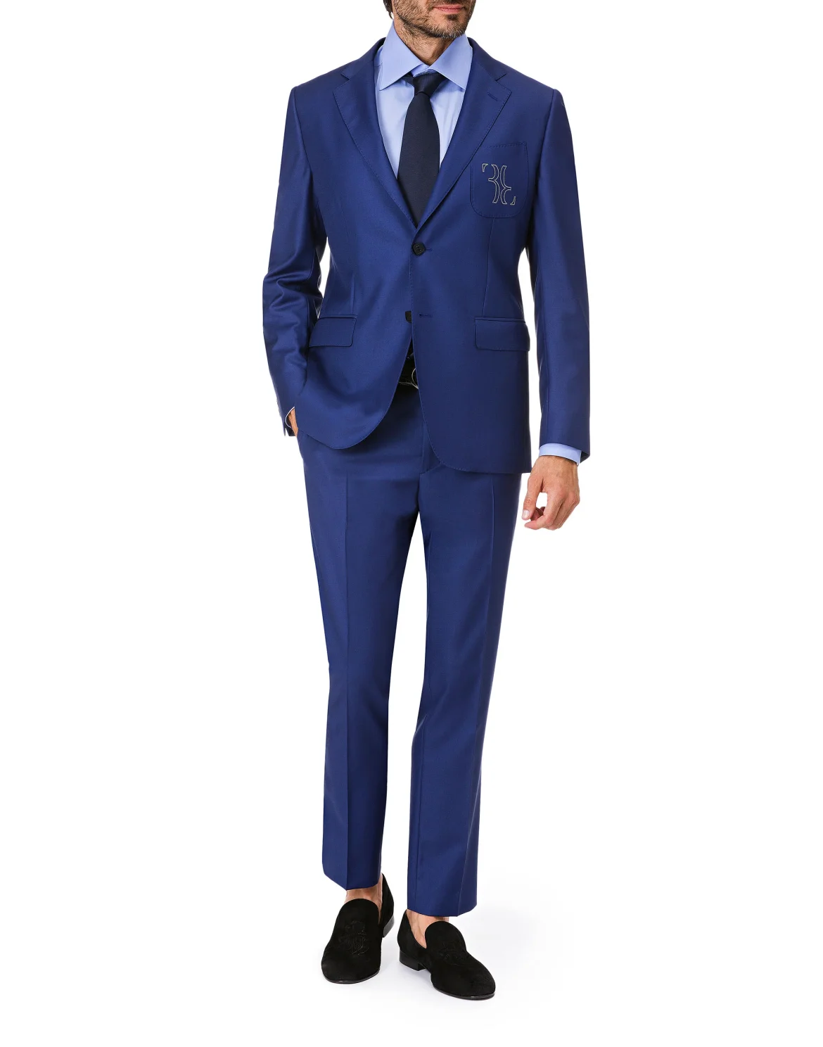 Blazer Regular Fit Double B, цвет: Синий