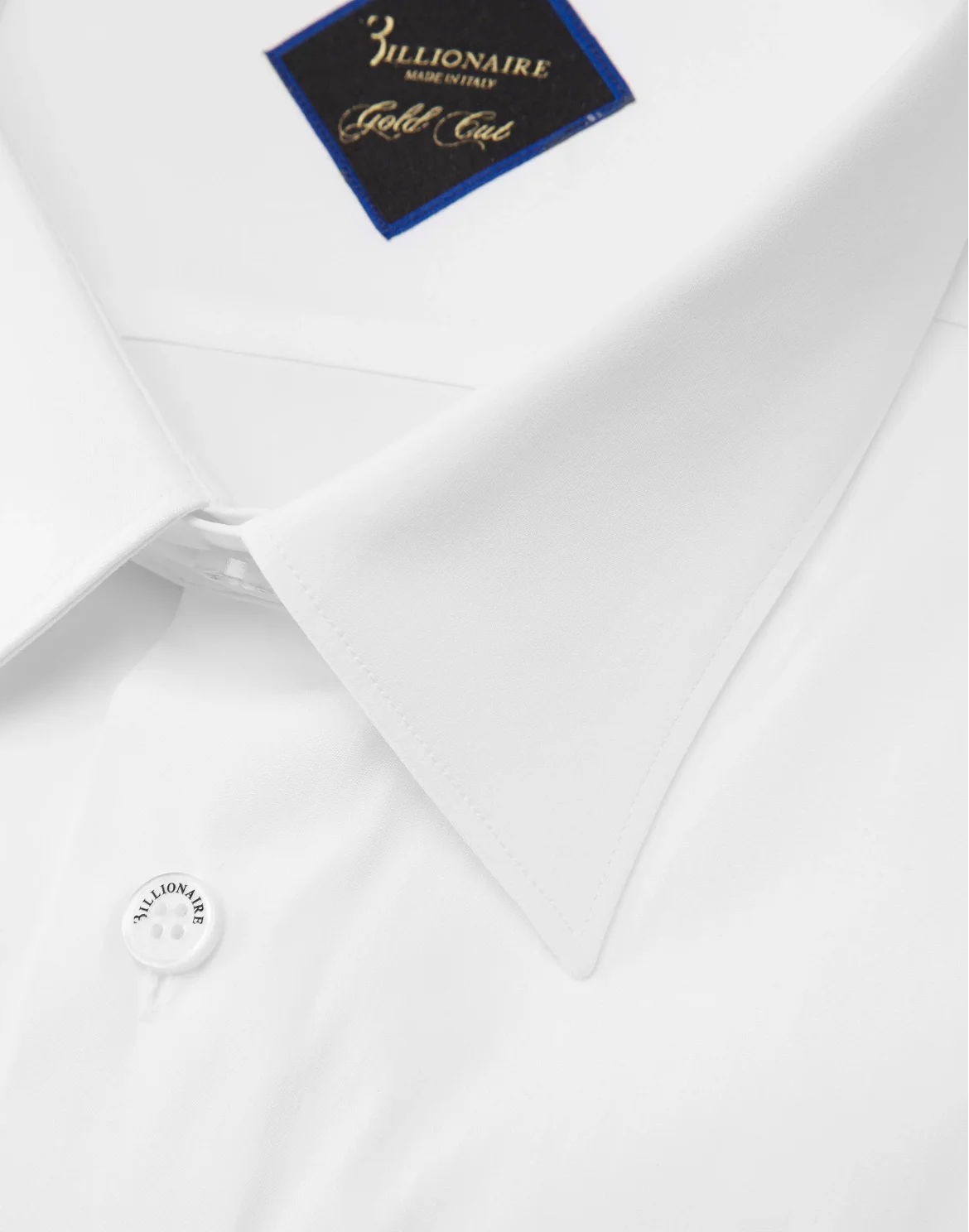 Shirt Gold Cut LS / Milano Crest, цвет: Белый