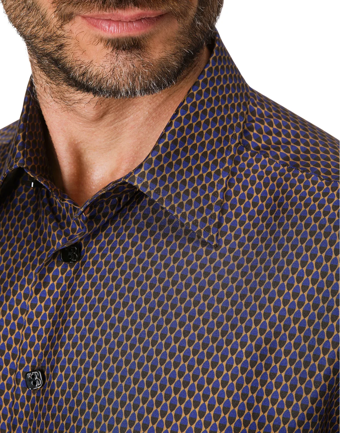 Shirt Gold Cut LS / Flavio Original, цвет: Мультиколор