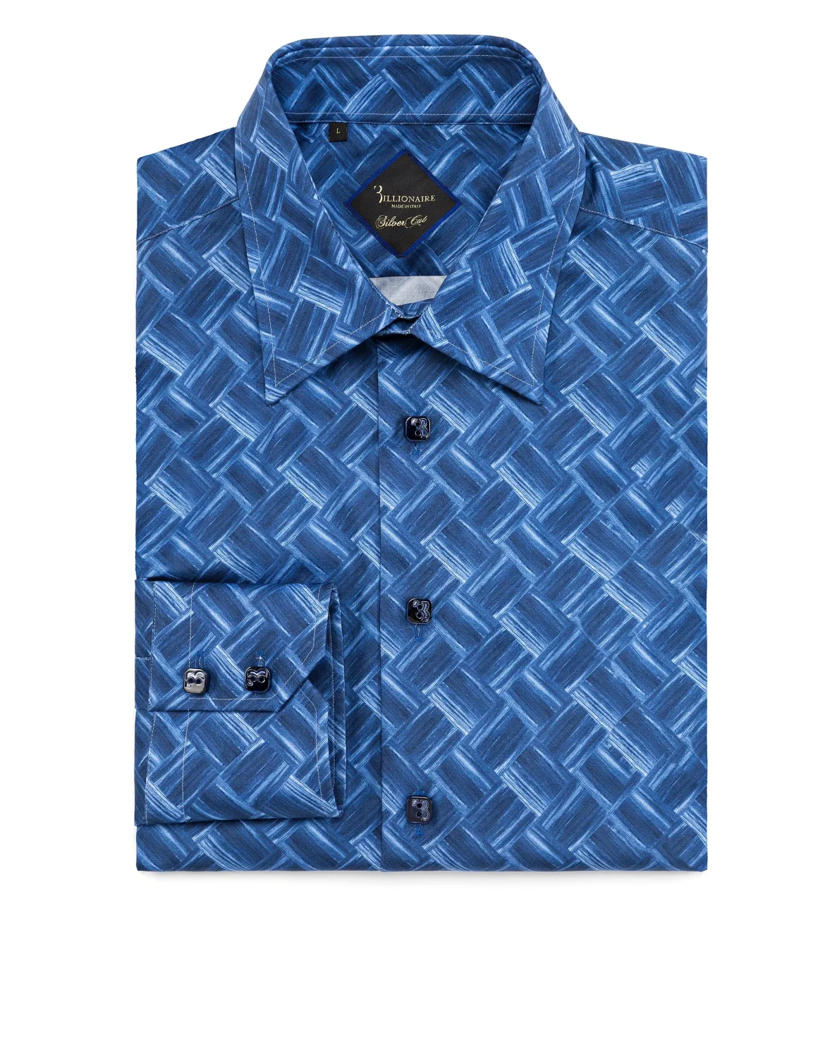 Shirt Silver Cut LS / Milano Original, цвет: Синий