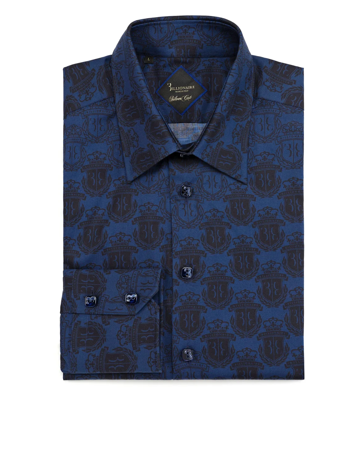 Shirt Silver Cut LS / Milano Original, цвет: Синий