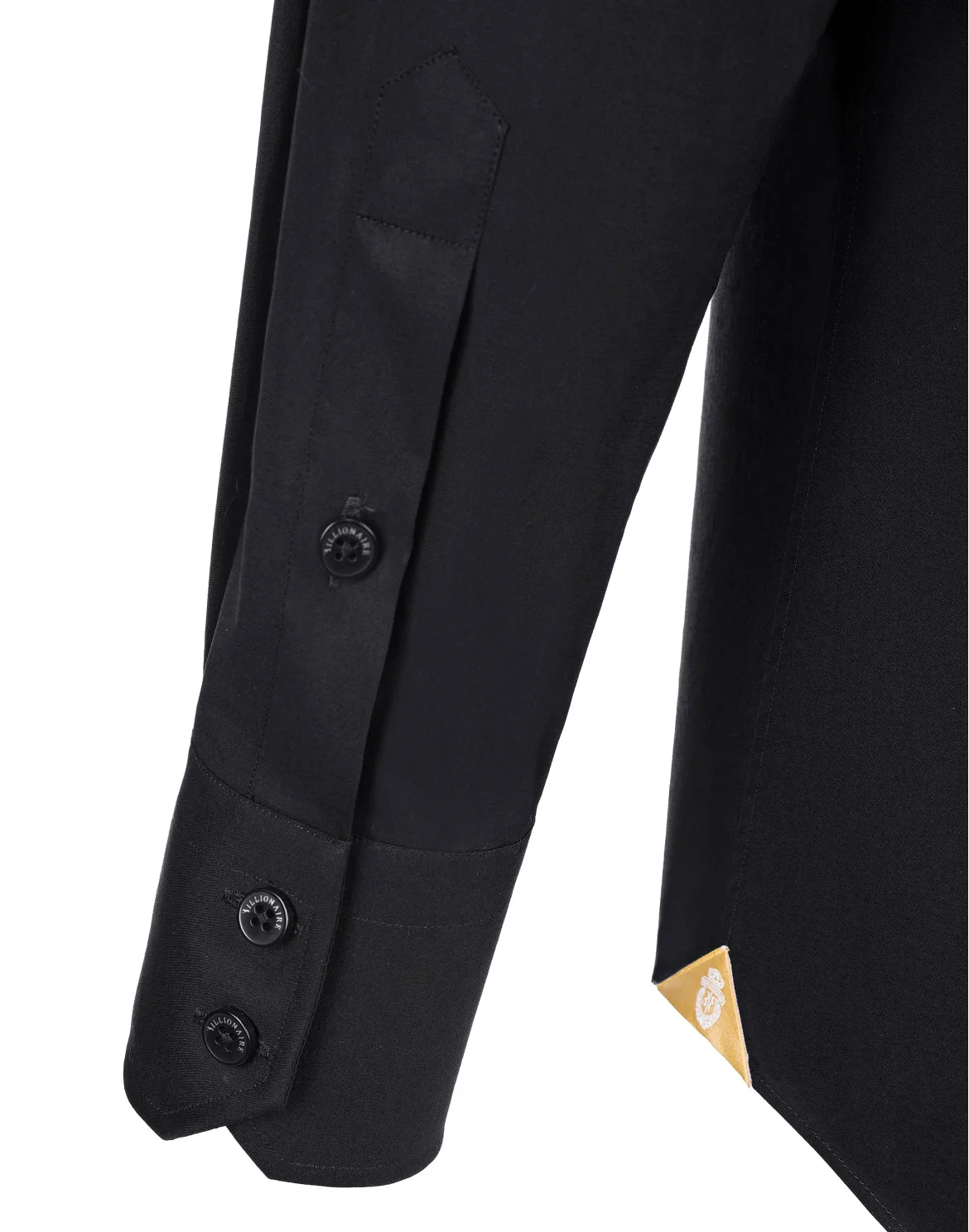 Shirt Silver Cut LS / Milano Original, цвет: Черный