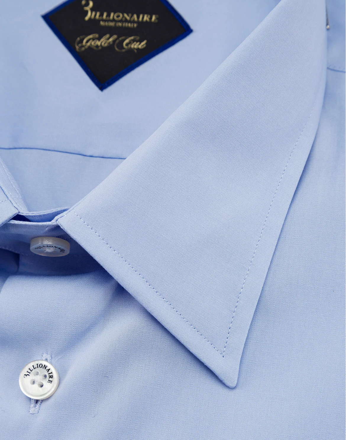 Shirt Gold Cut LS / Milano Original, цвет: Голубой