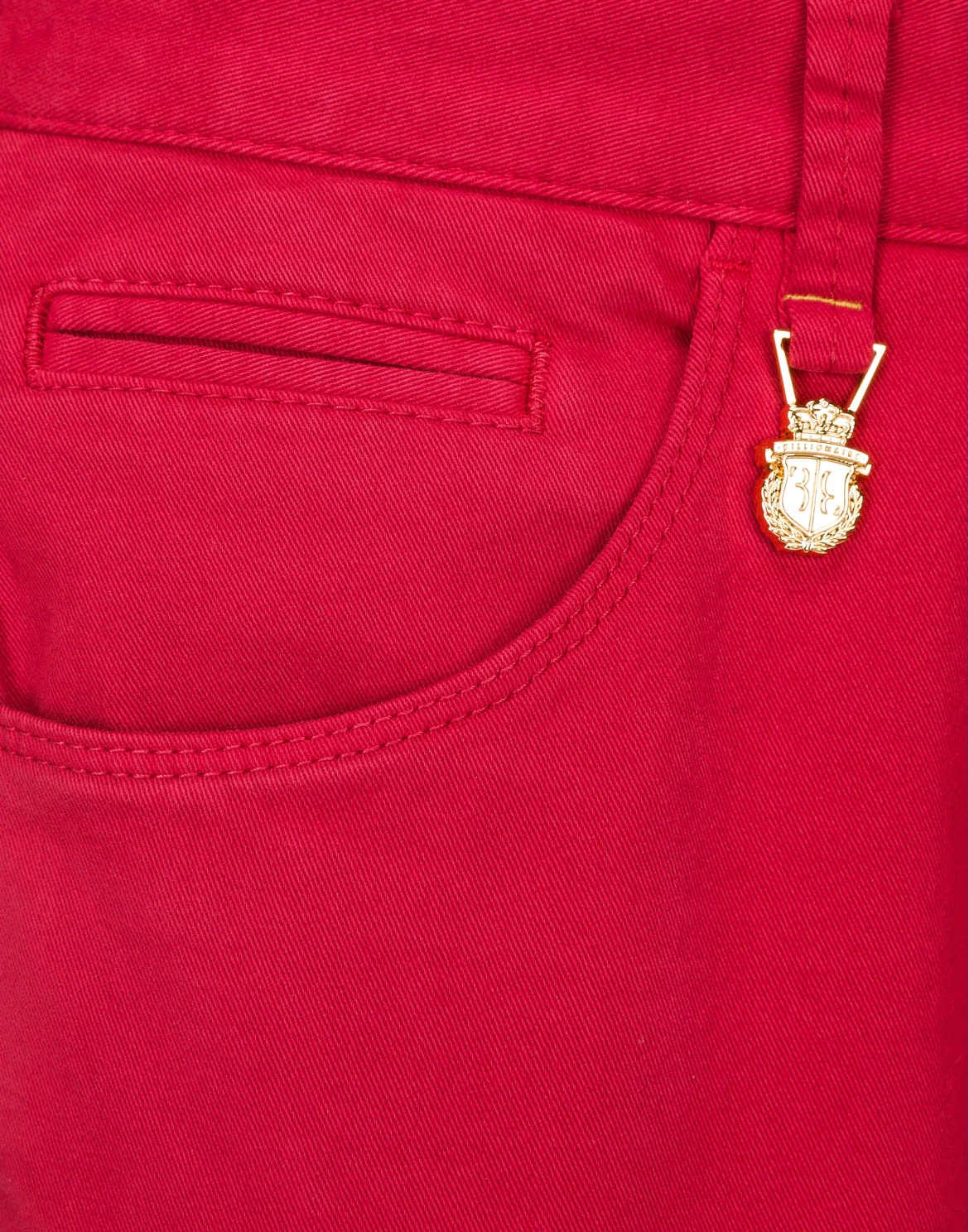 Slim Trousers Crest, цвет: Красный
