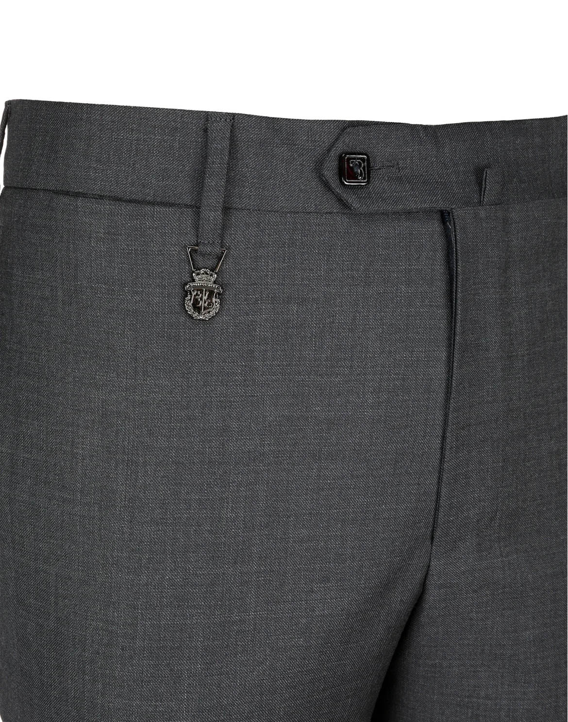 Slim Trousers Double B, цвет: Серый