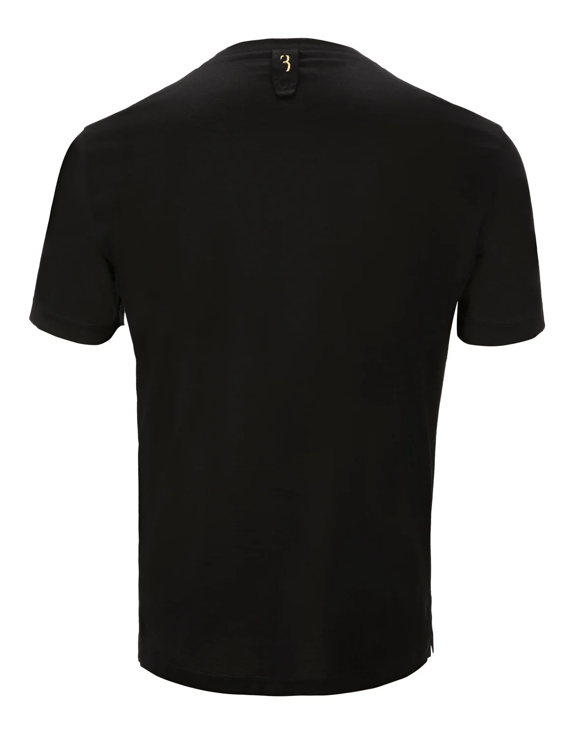 T-shirt Round Neck SS Crest, цвет: Черный