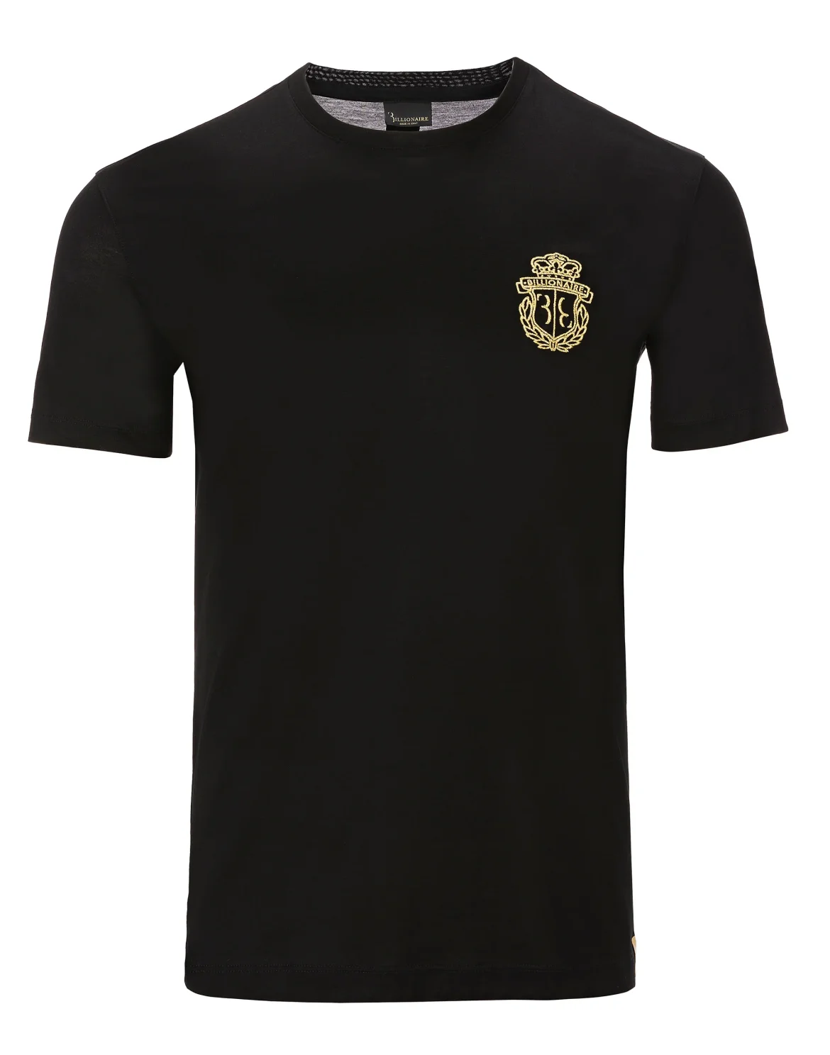 T-shirt Round Neck SS Crest, цвет: Черный