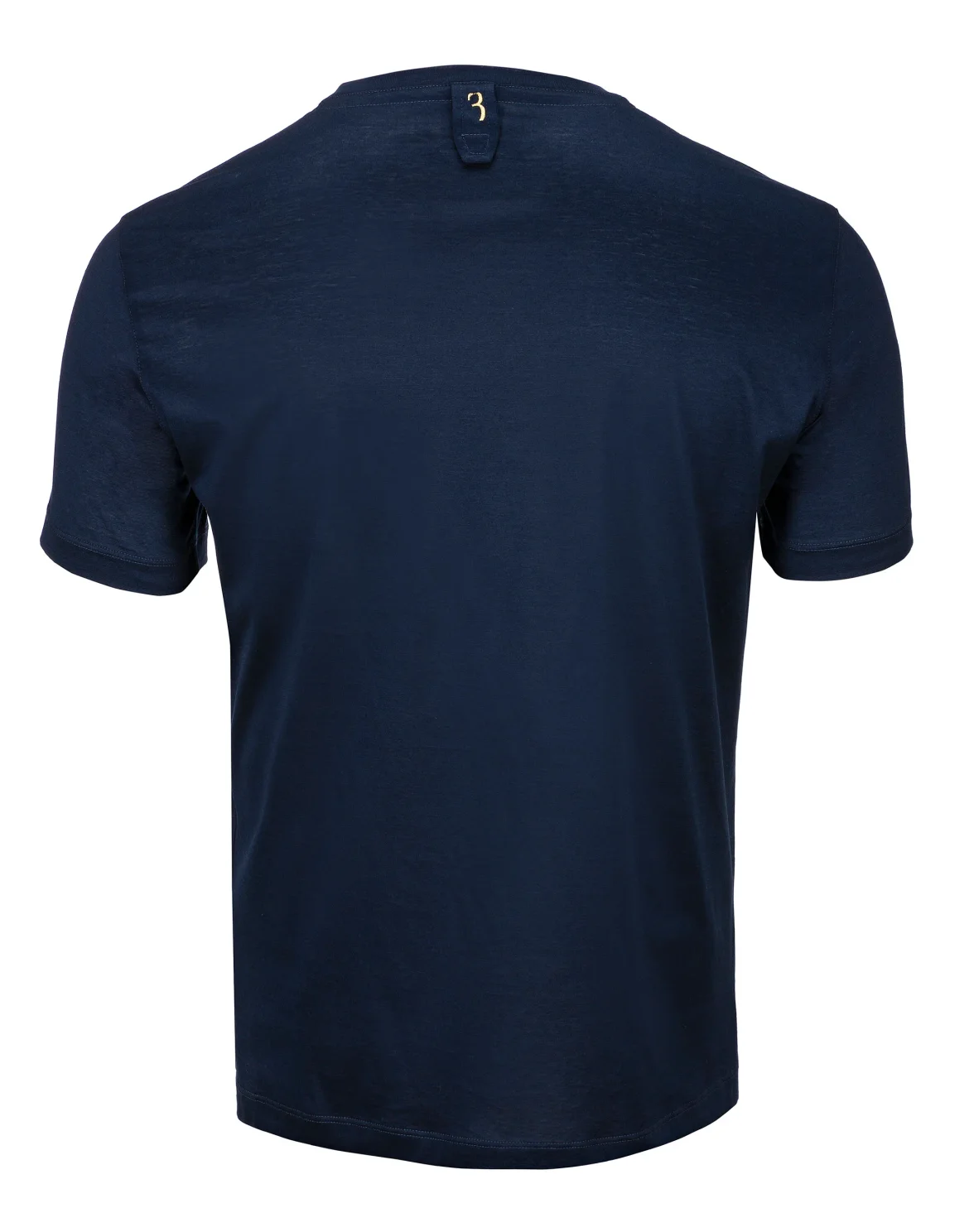 T-shirt V-Neck SS Crest, цвет: Синий