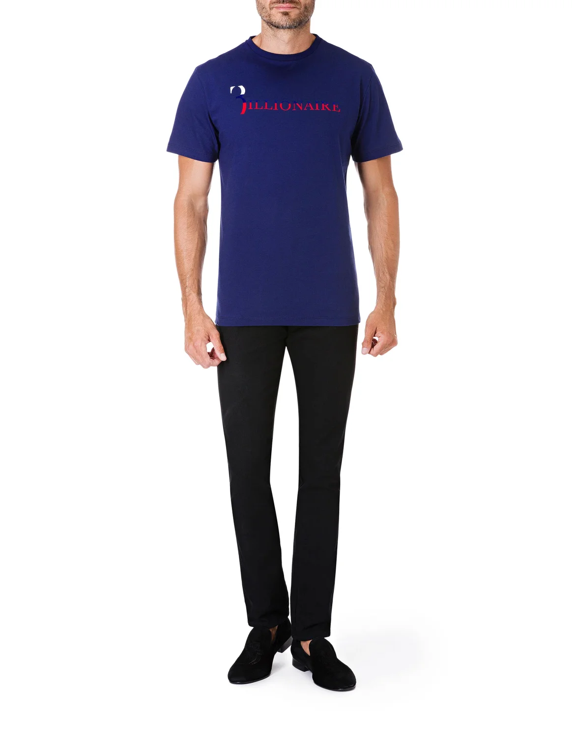 T-shirt Round Neck SS Statement, цвет: Синий