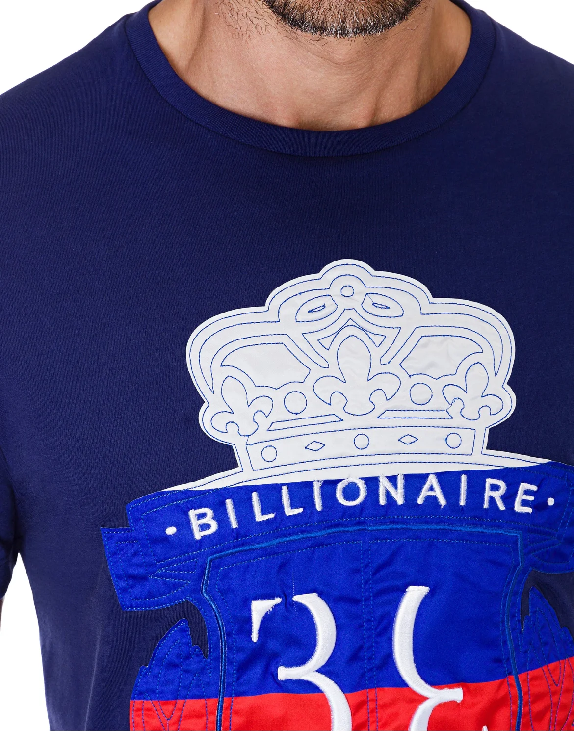 T-shirt Round Neck SS Crest, цвет: Синий