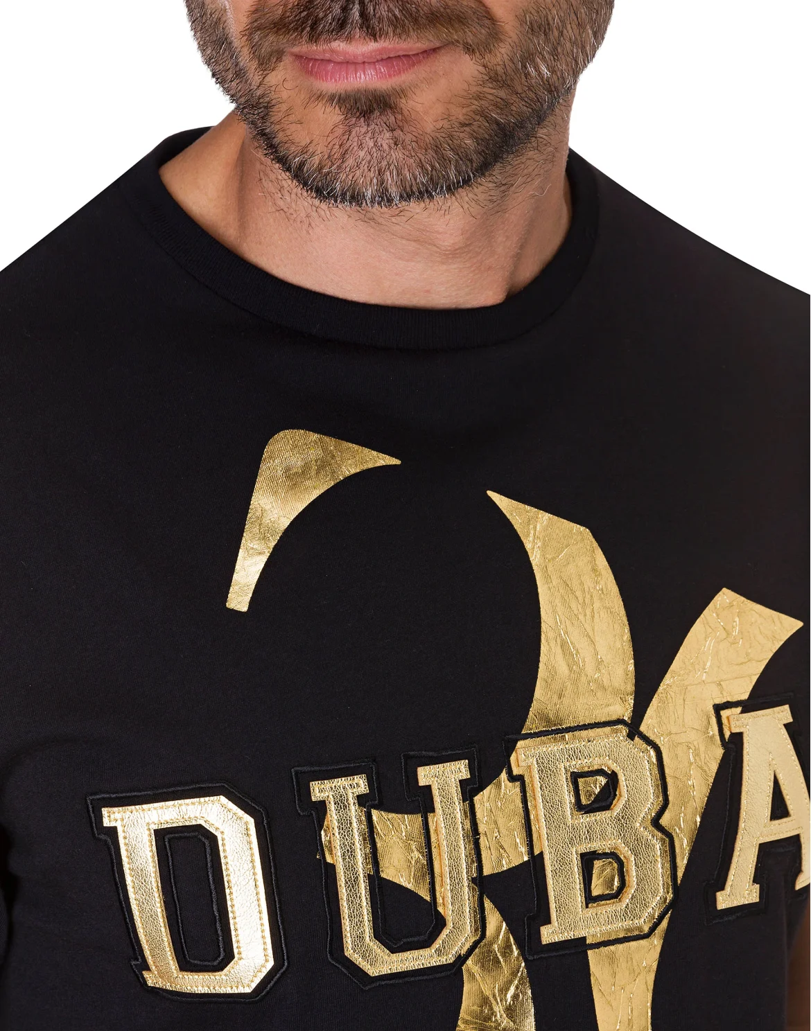 T-shirt Round Neck SS City, цвет: Черный