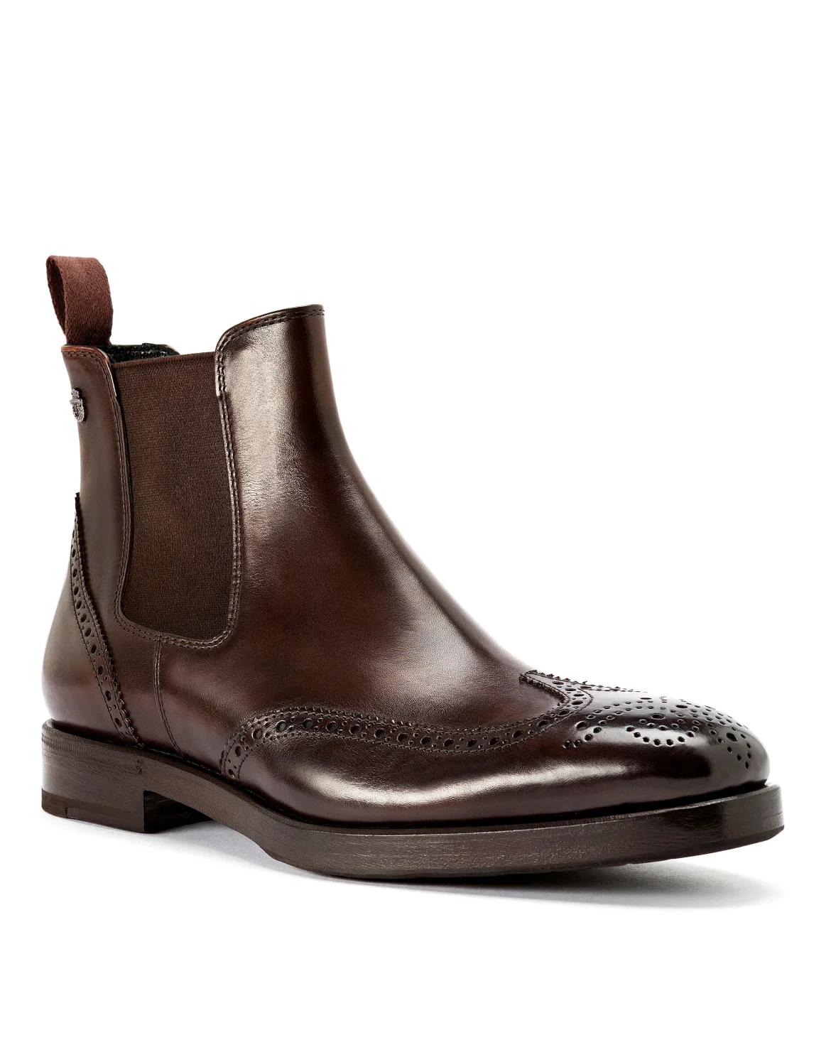 Boots Low Flat Elegant, цвет: Коричневый