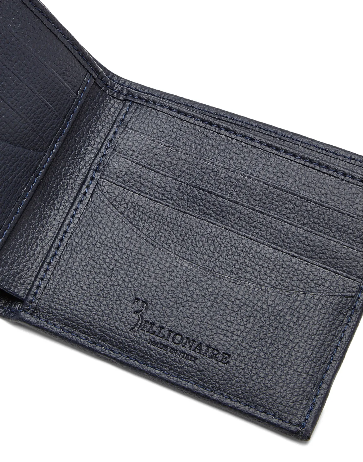 French wallet Double B, цвет: Синий