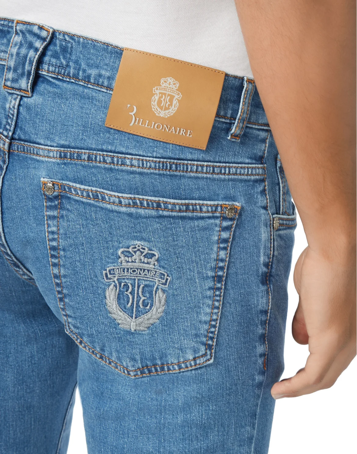 Super Straight Cut Crest, цвет: Голубой