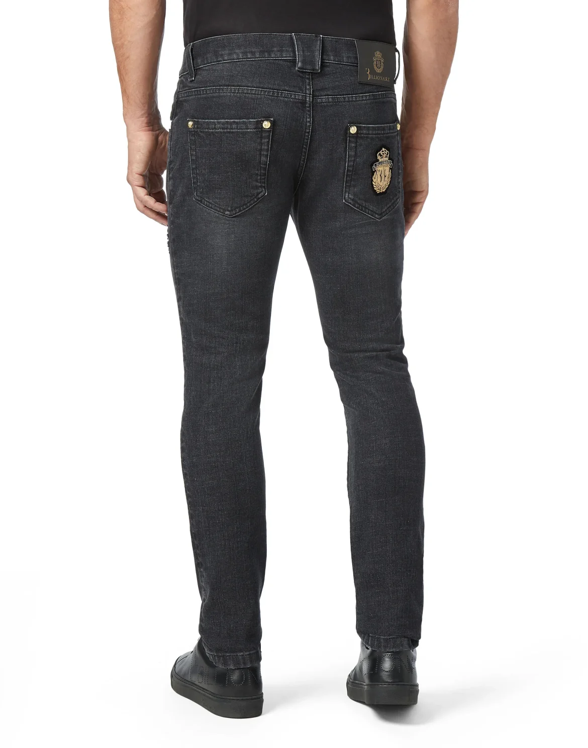 Super slim fit Crest, цвет: Черный