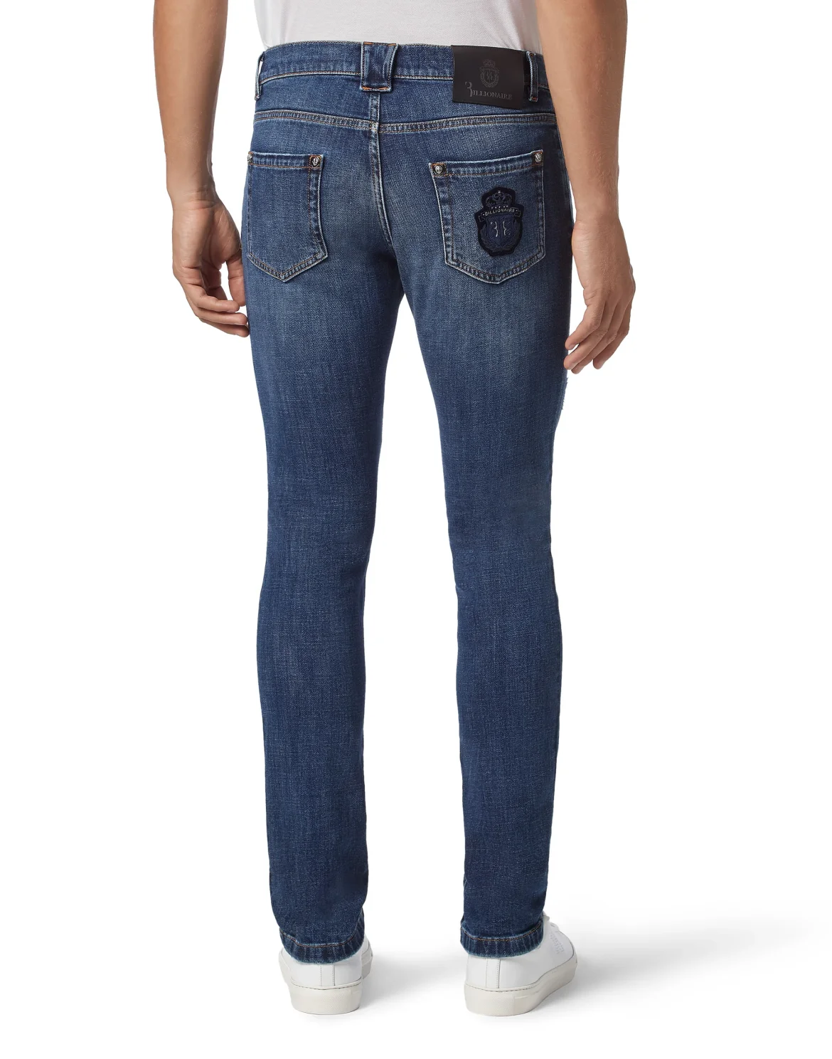 Super slim fit Crest, цвет: Синий