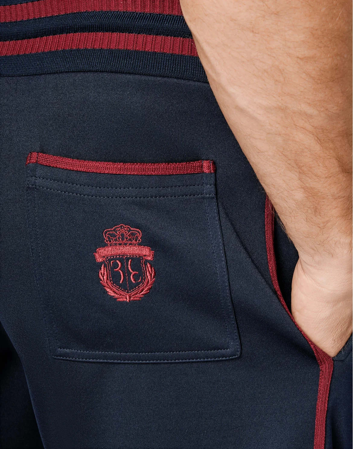 Top/Trousers Crest, цвет: Синий