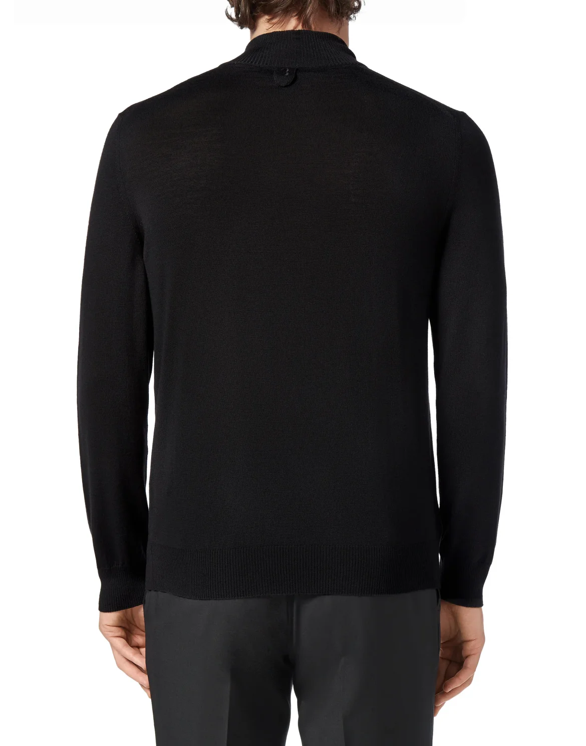 Pullover full zip Crest, цвет: Черный