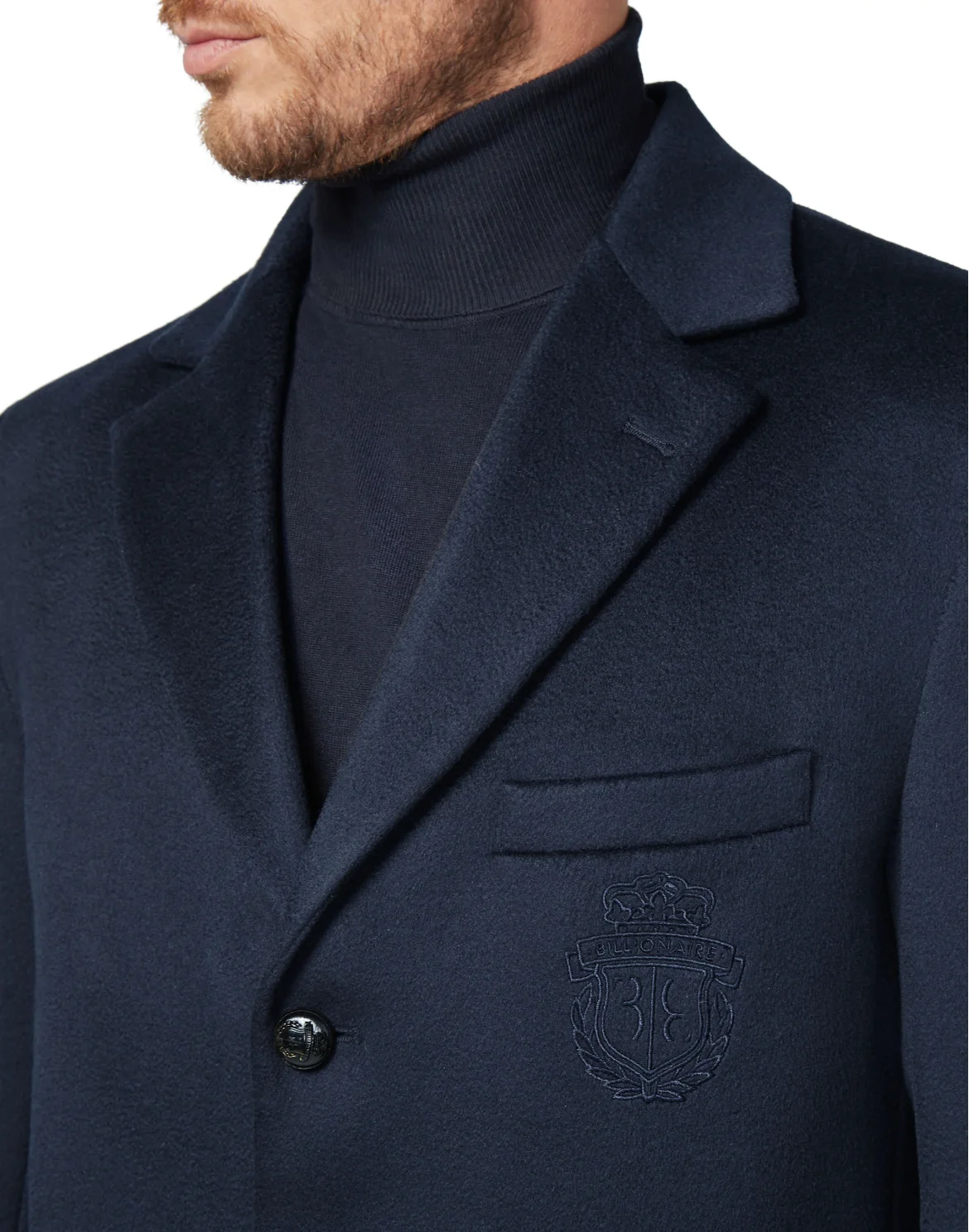 Coat Long Luxury, цвет: Синий