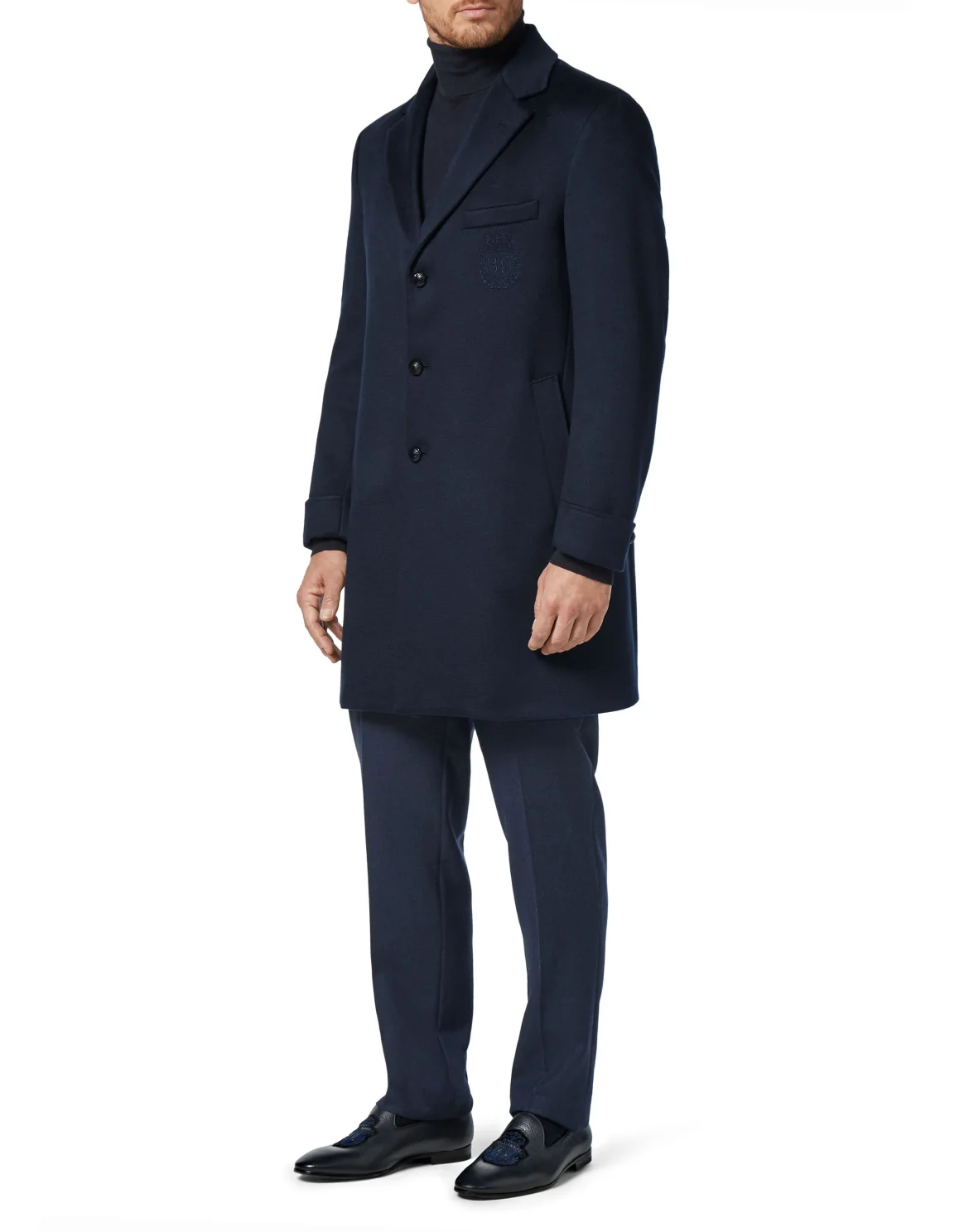 Coat Long Luxury, цвет: Синий