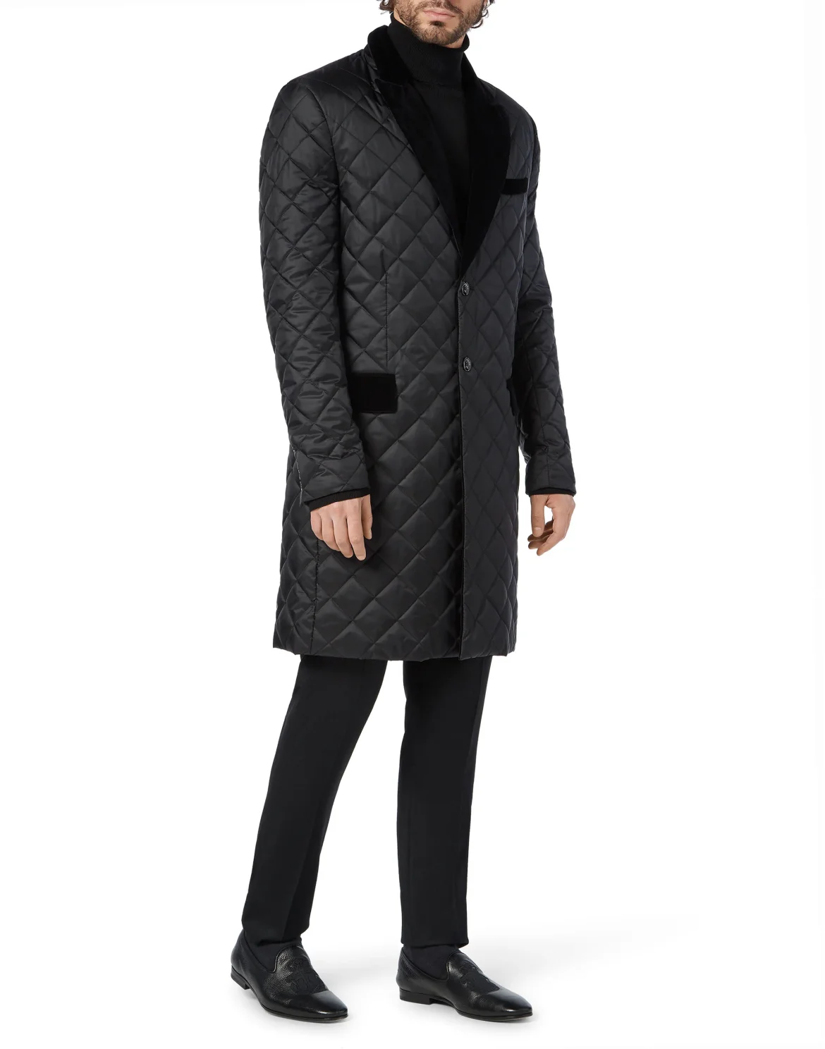 Coat Long Elegant, цвет: Черный