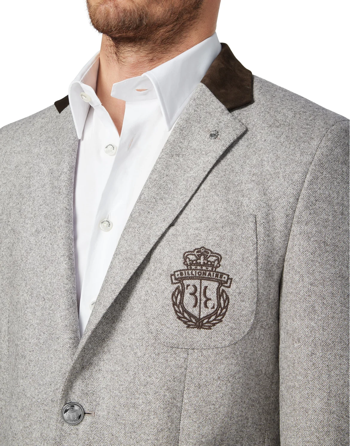 Blazer Crest, цвет: Серый