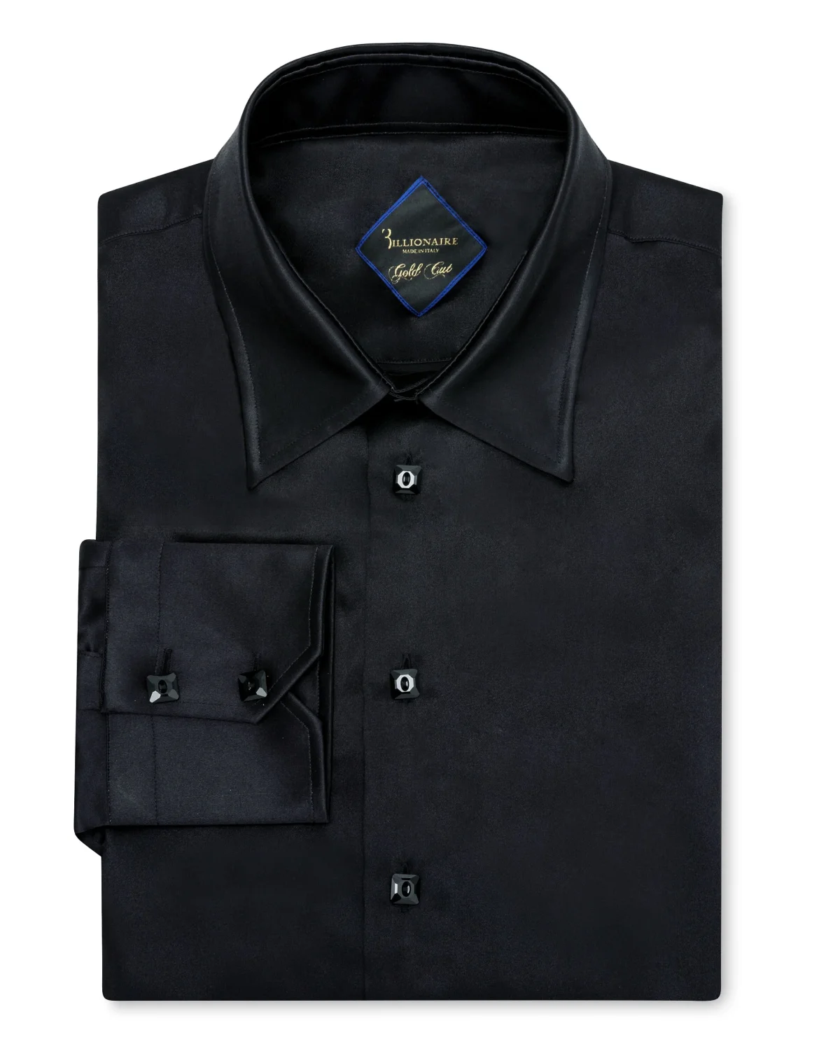 Shirt Gold Cut LS/Milano Elegant, цвет: Черный