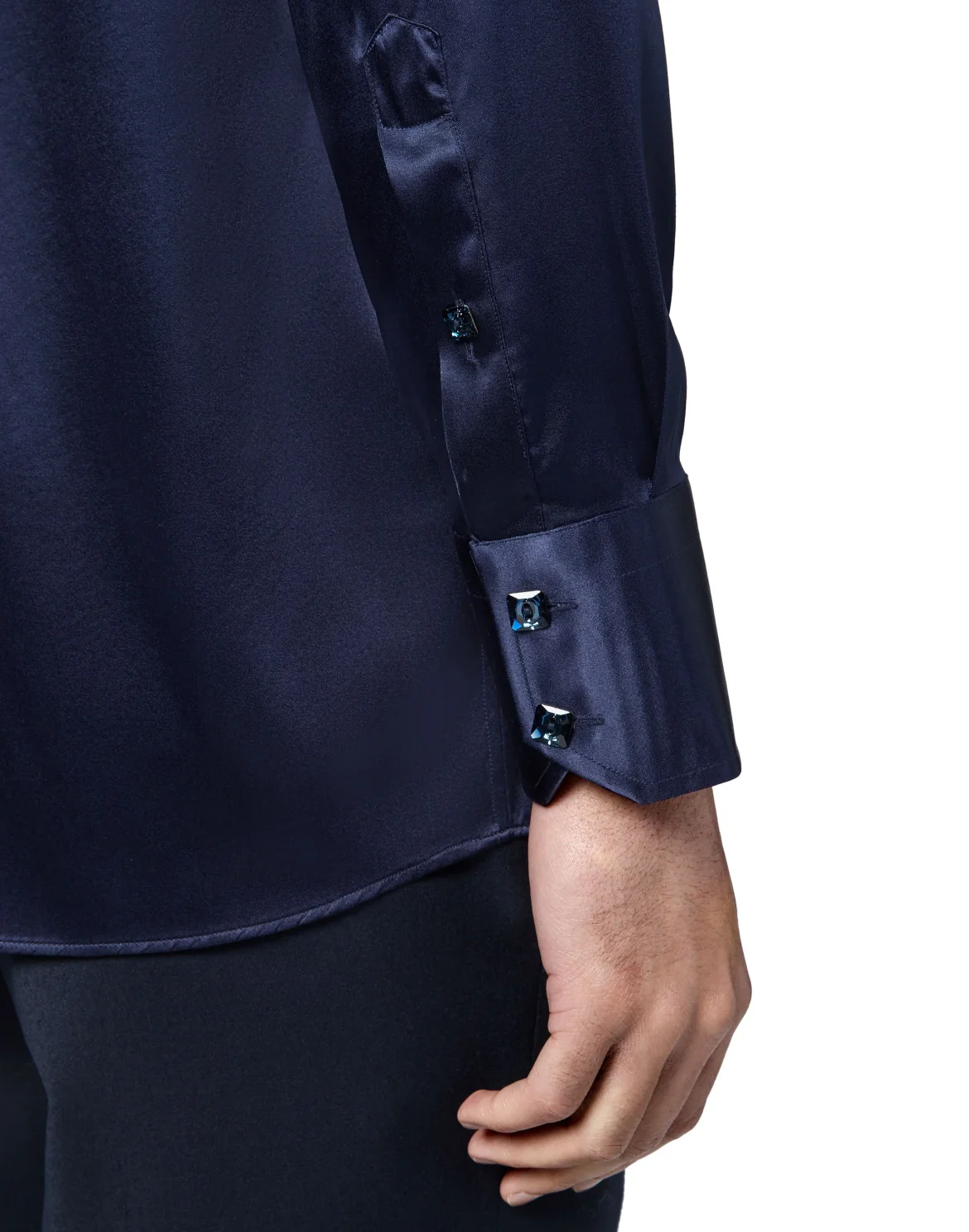 Shirt Gold Cut LS/Milano Elegant, цвет: Синий