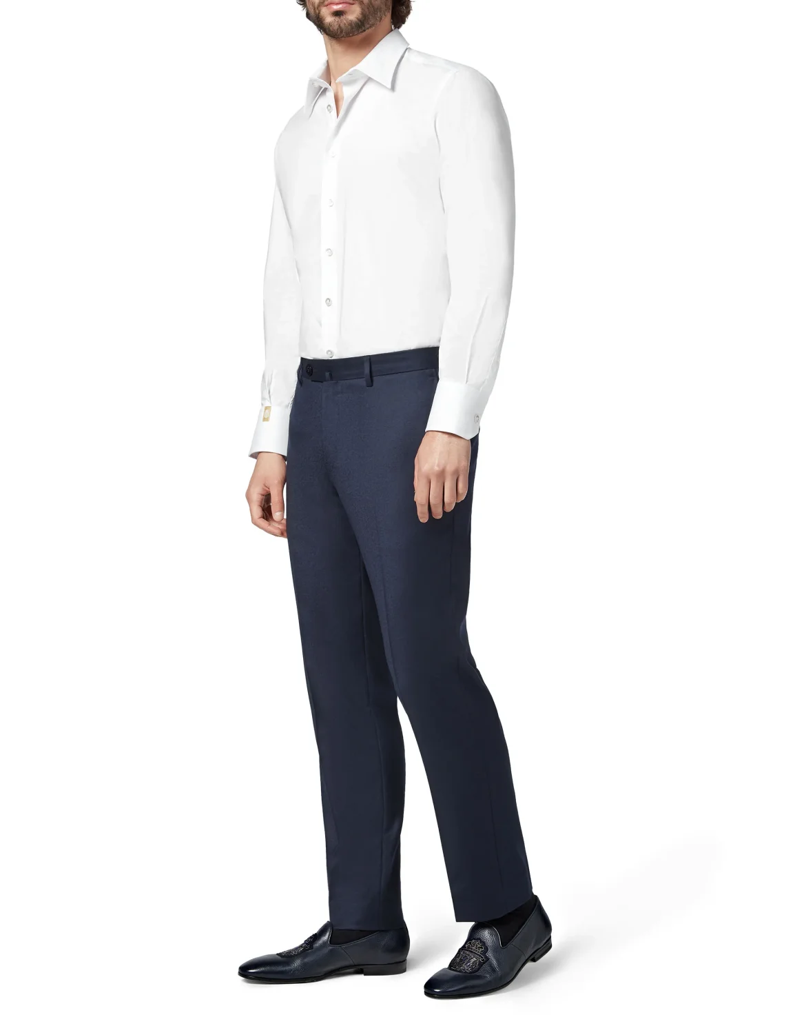 Shirt Silver Cut LS/Milano Crest, цвет: Черный