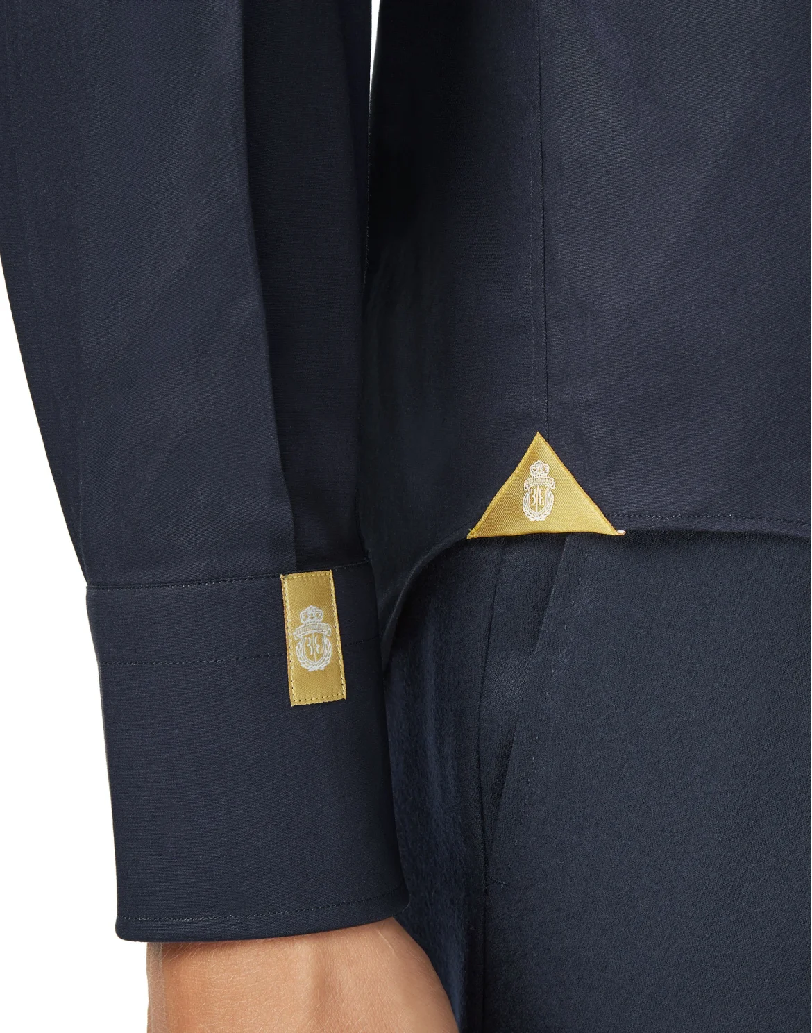 Shirt Gold Cut LS/Milano Paisley, цвет: Синий