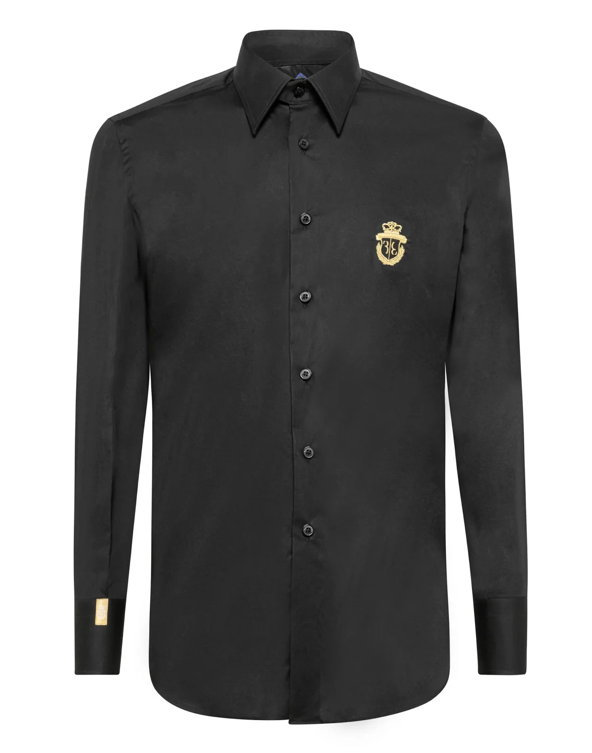 Shirt Silver Cut LS/Milano Crest, цвет: Черный