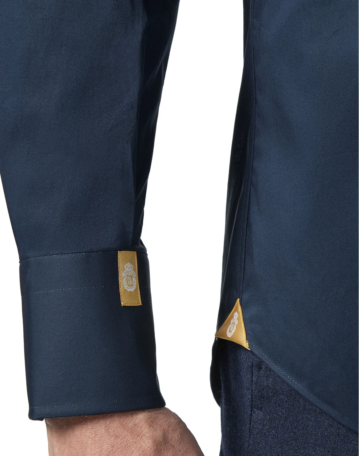 Shirt Silver Cut LS/Milano Crest, цвет: Синий