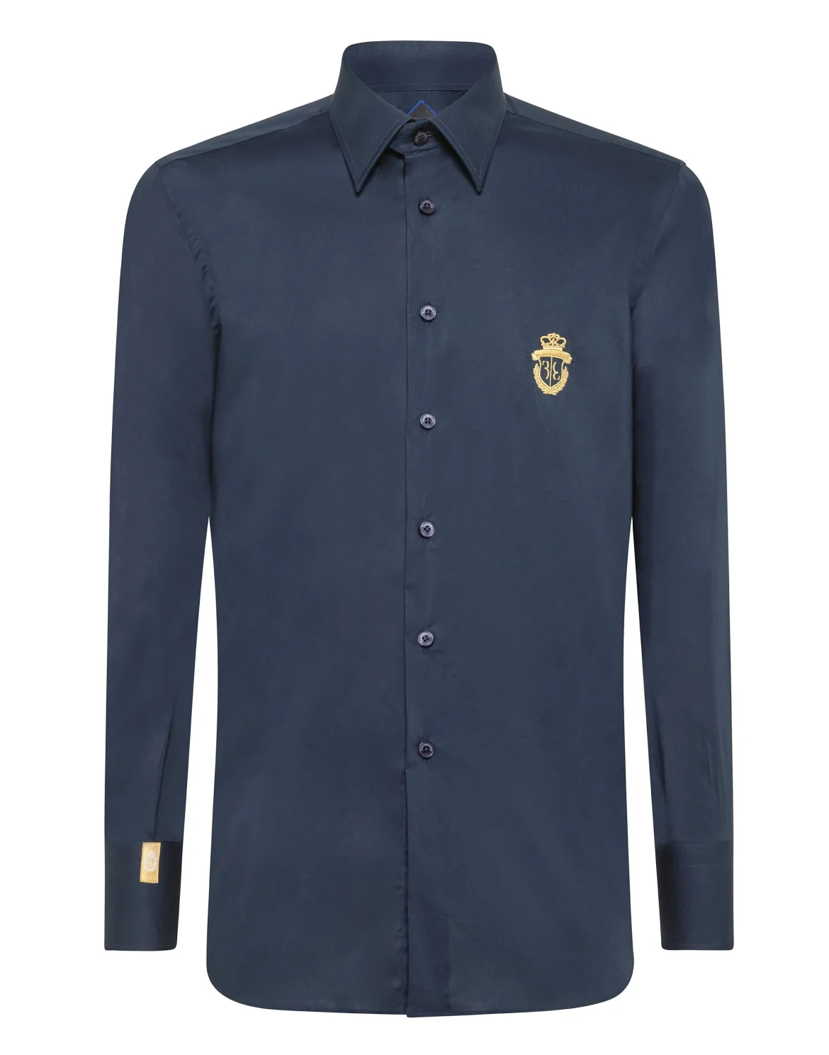 Shirt Silver Cut LS/Milano Crest, цвет: Синий