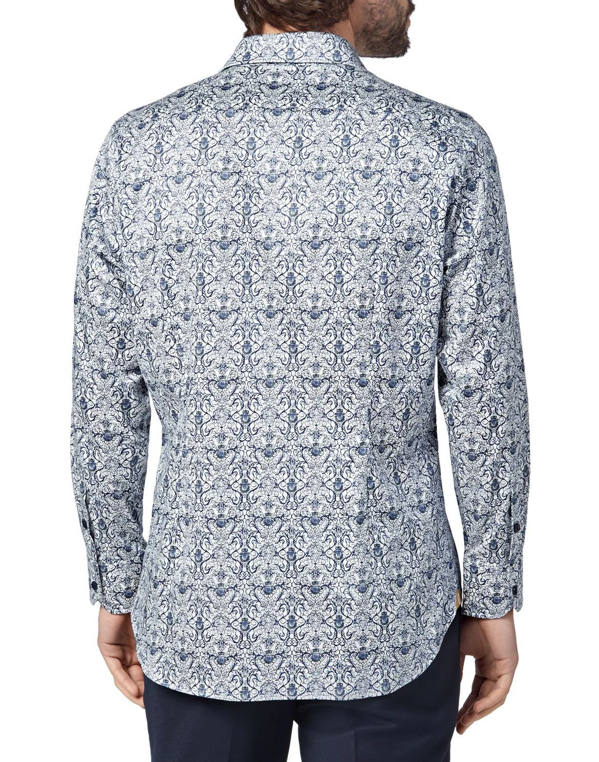 Shirt Silver Cut LS Crest, цвет: Белый