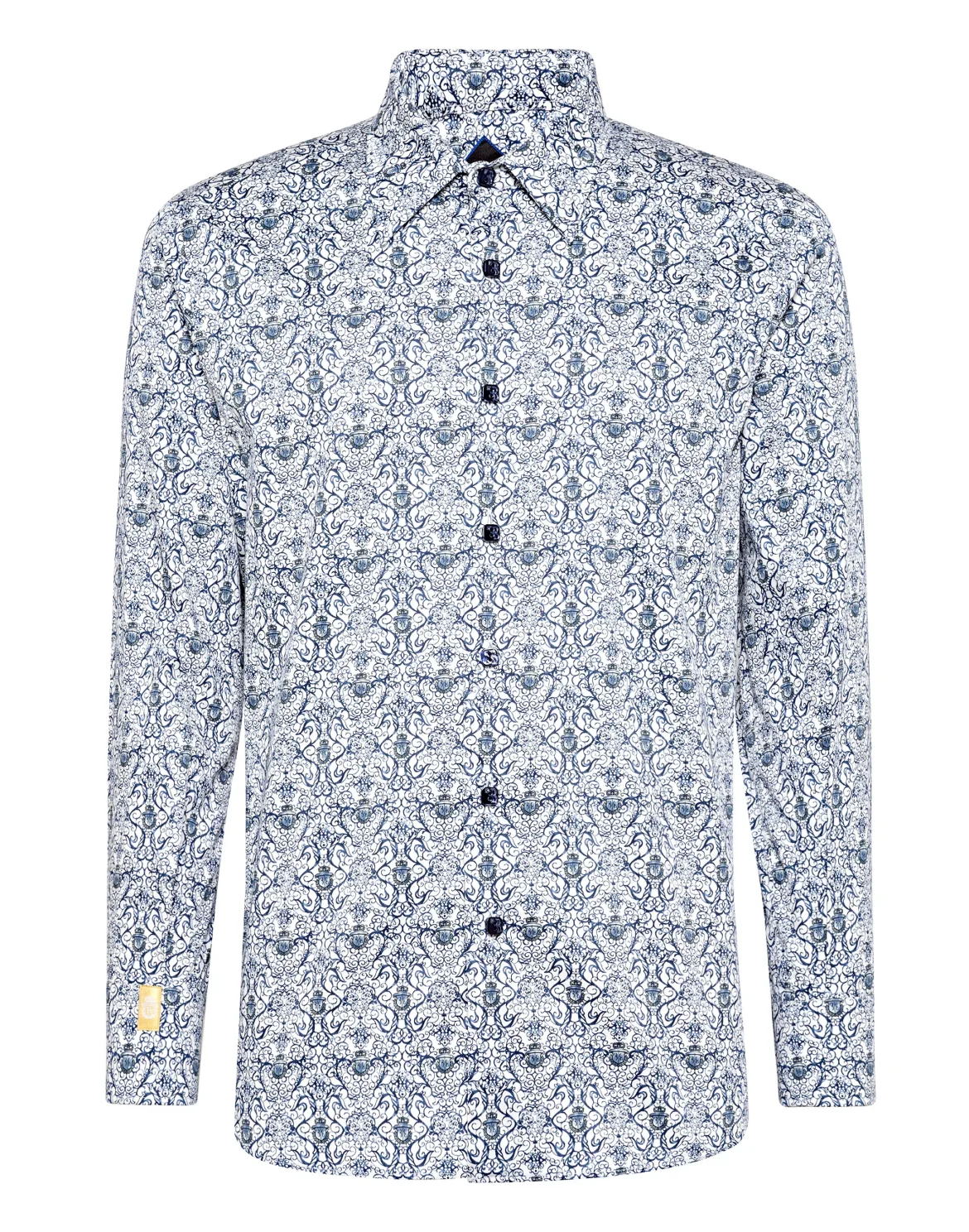 Shirt Silver Cut LS Crest, цвет: Белый