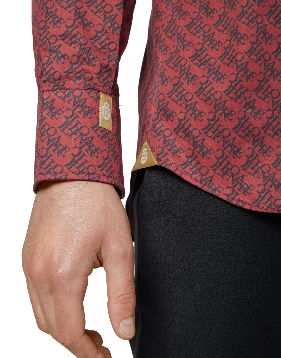 Shirt Silver Cut LS Logos, цвет: Красный